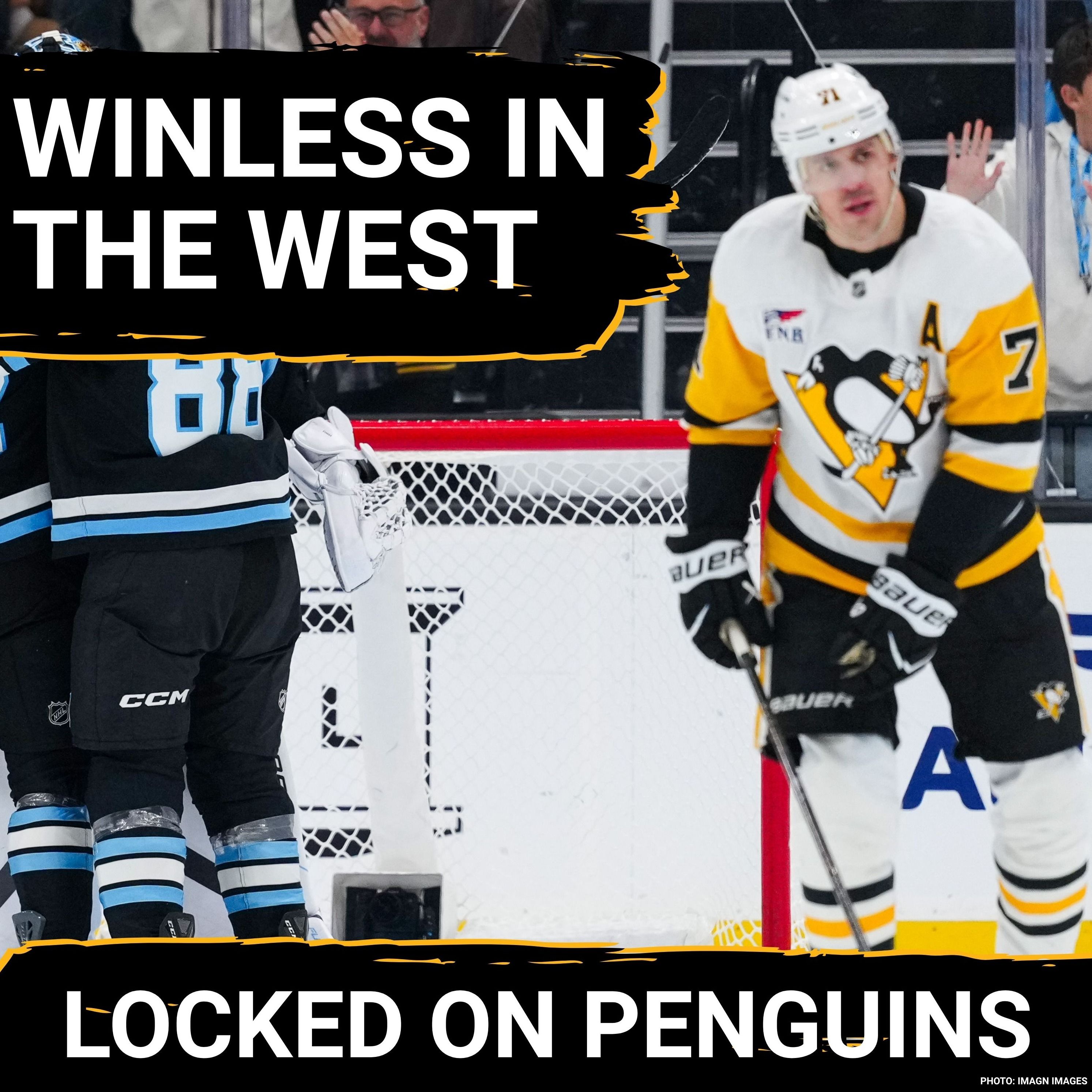Penguins WINLESS on western road trip after another loss in Utah