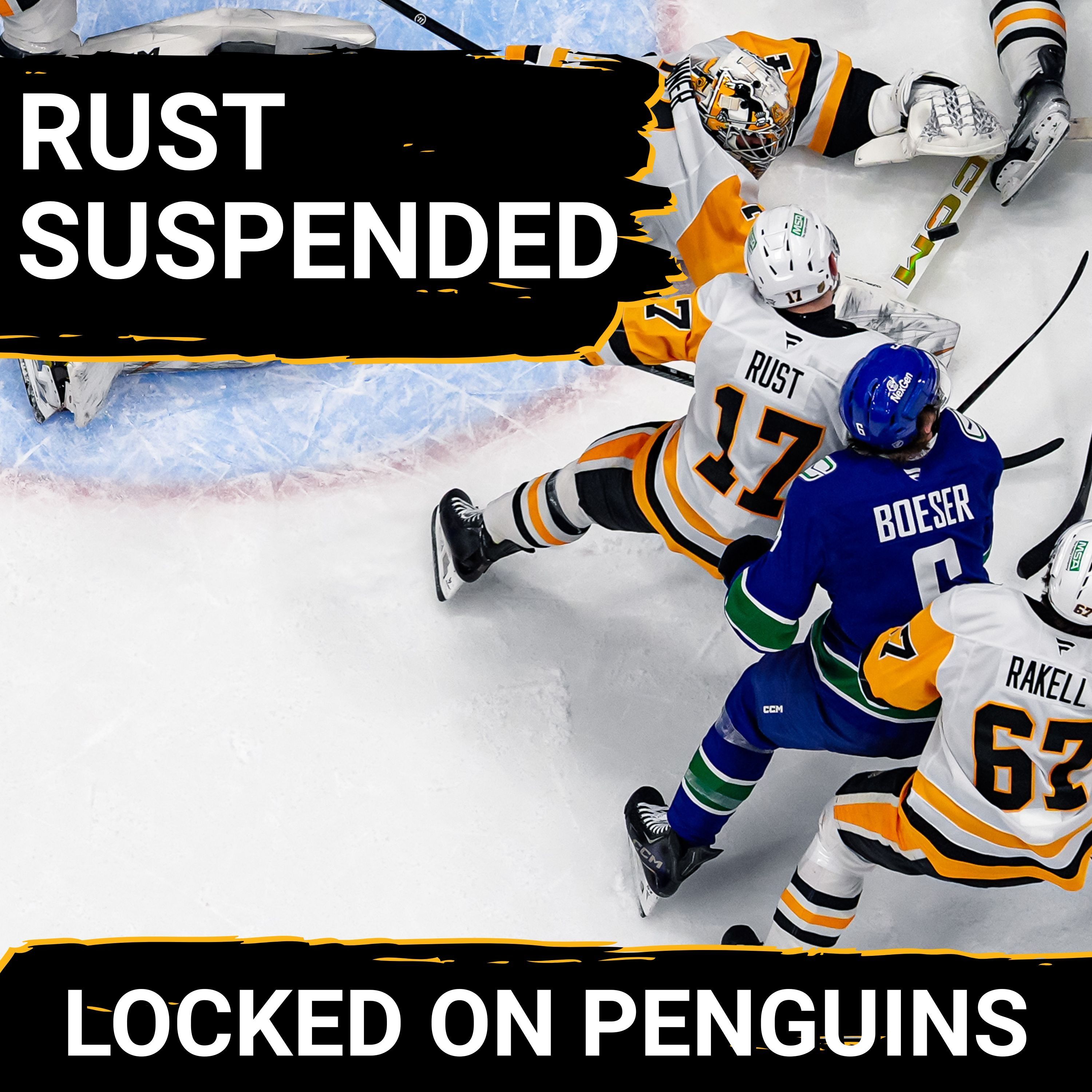 Penguins forward Bryan Rust has been suspended 3 GAMES, is it fair?