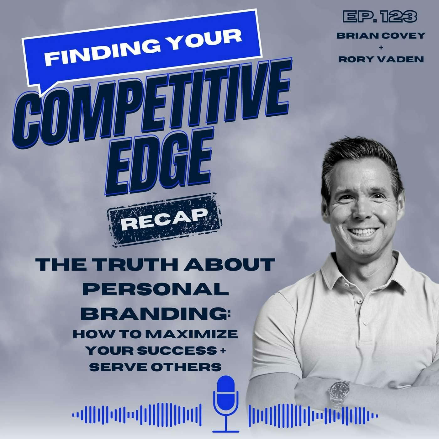 RECAP - The Truth About Personal Branding: How To Maximize Your Success & Serve Others w/ Brian Covey episode artwork