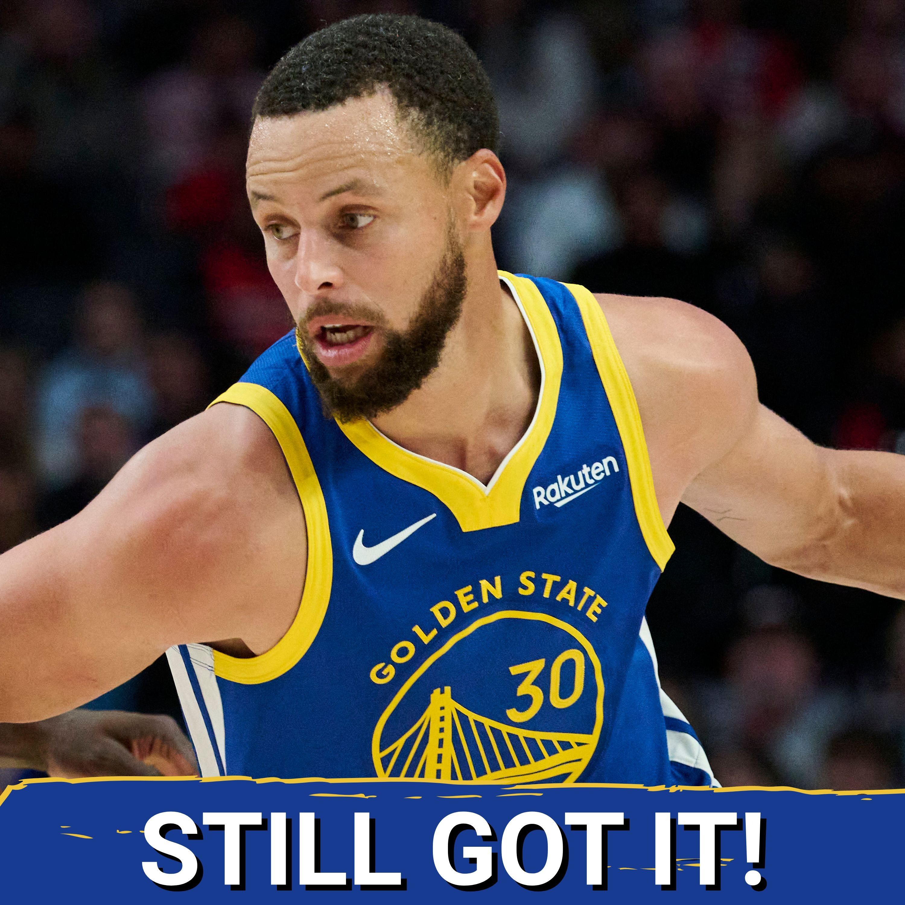 STELLAR Steph Curry Dominates Against Portland Trail Blazers