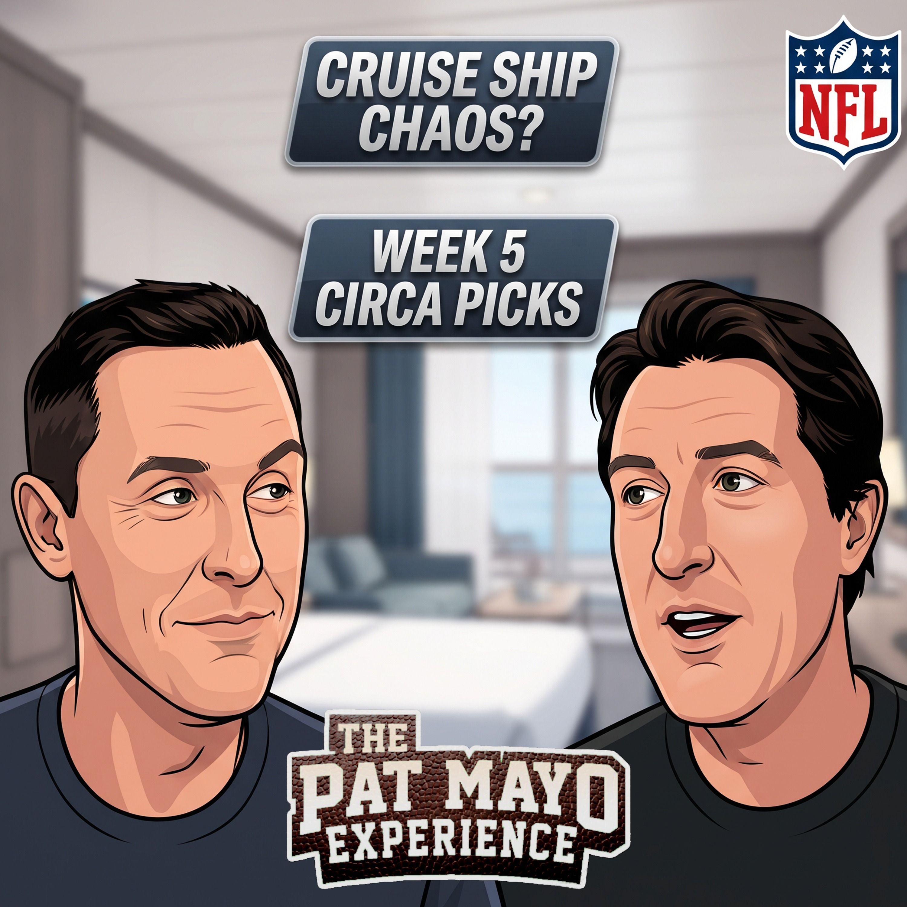 NFL Week 5 Circa Millions Picks & Strategy: Cruise Ship Football Chaos + TV Show Rankings Debate
