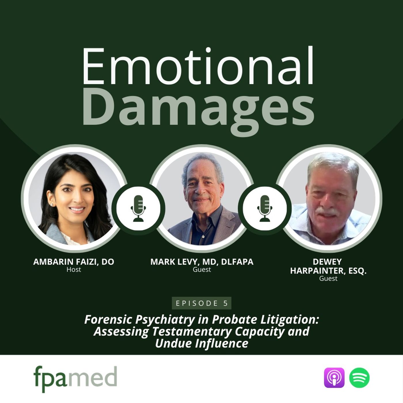 Forensic Psychiatry in Probate Litigation: Assessing Testamentary Capacity and Undue Influence