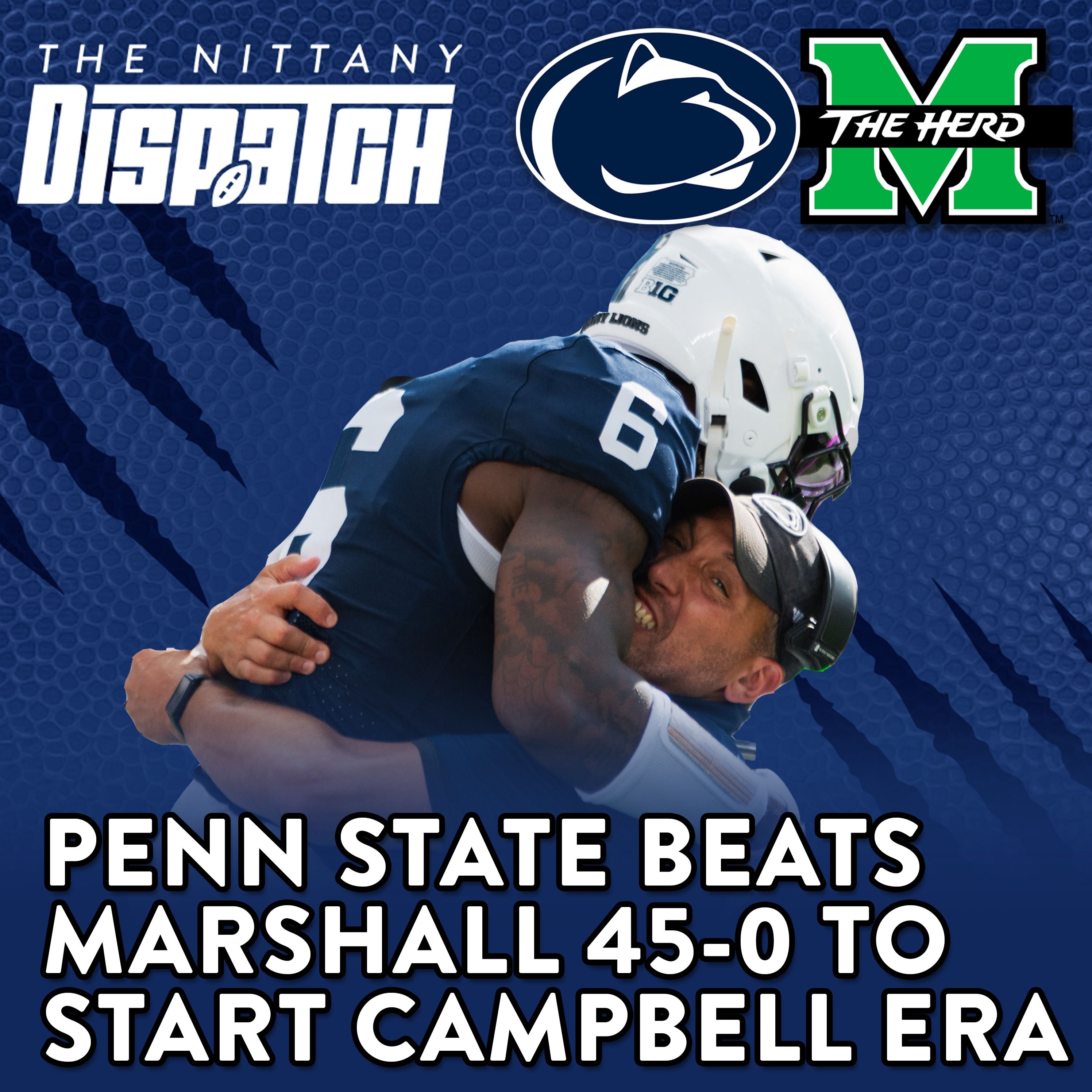 Penn State defeats Marshall, 45-0: Live postgame reaction episode artwork