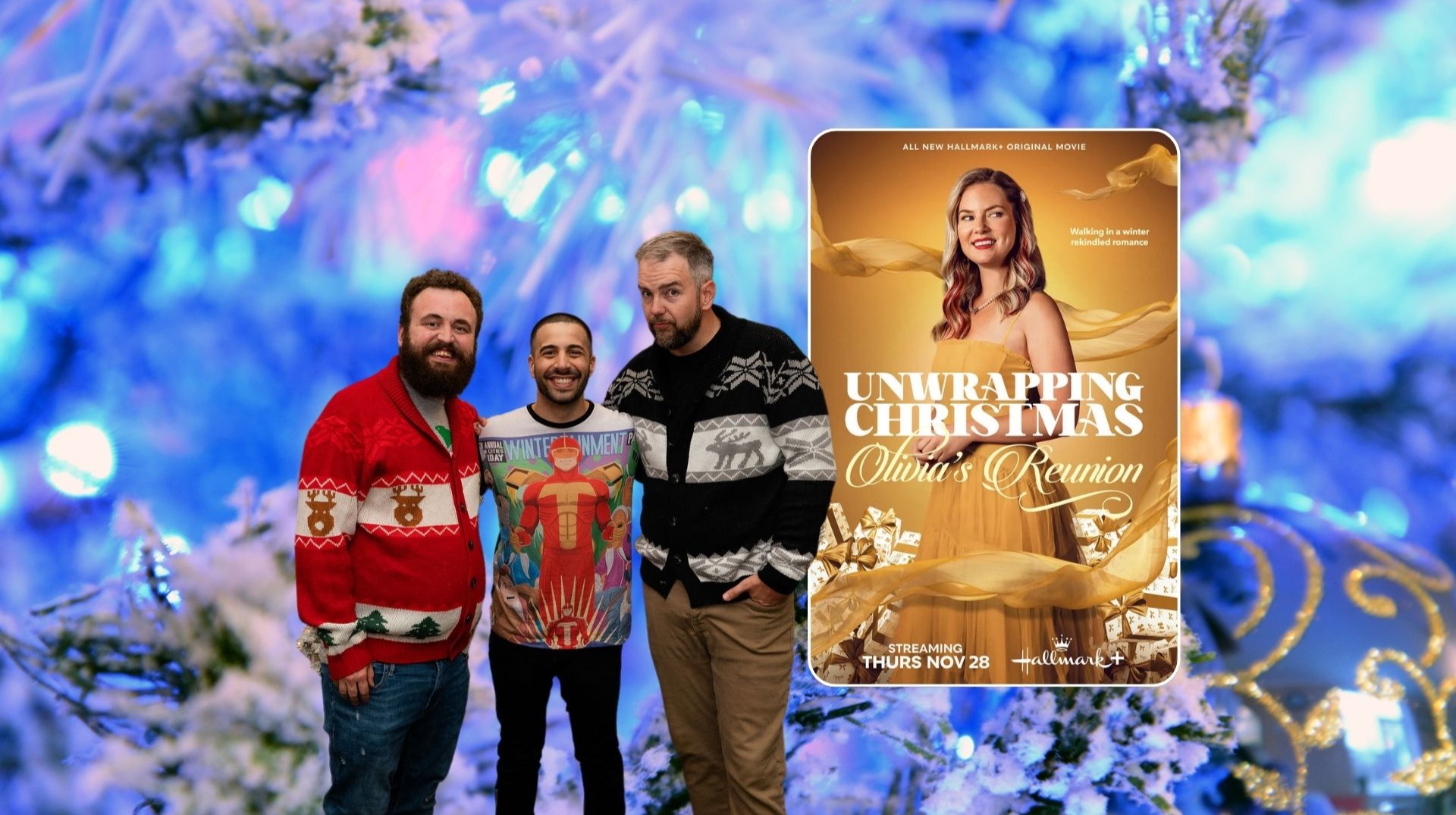 Unwrapping Christmas: Olivia's Reunion (Hallmark+ - 2024) ft. Ryan Pappolla