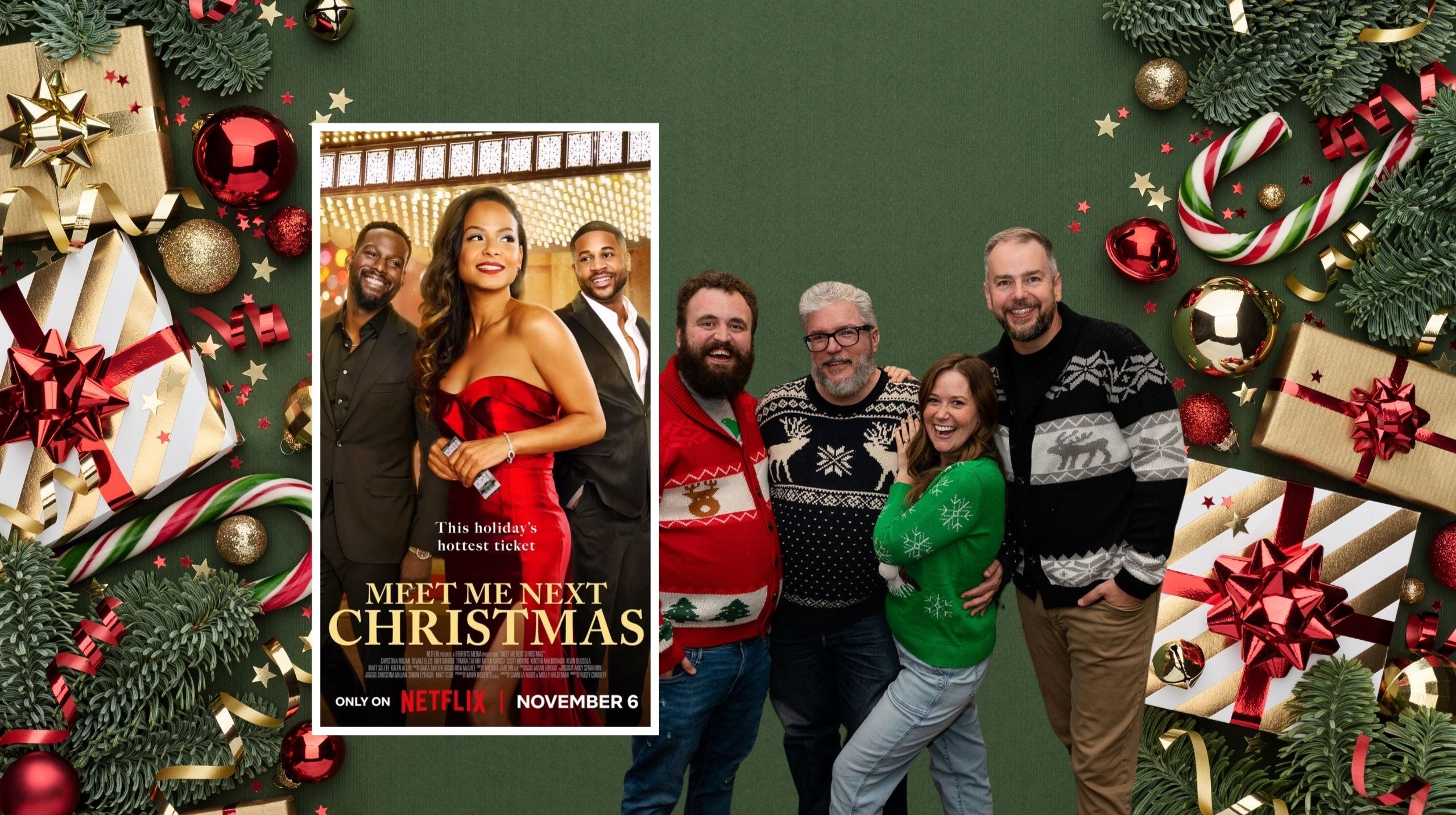 Meet Me Next Christmas (Netflix - 2024) ft. Alonso Duralde & Jacklyn Collier
