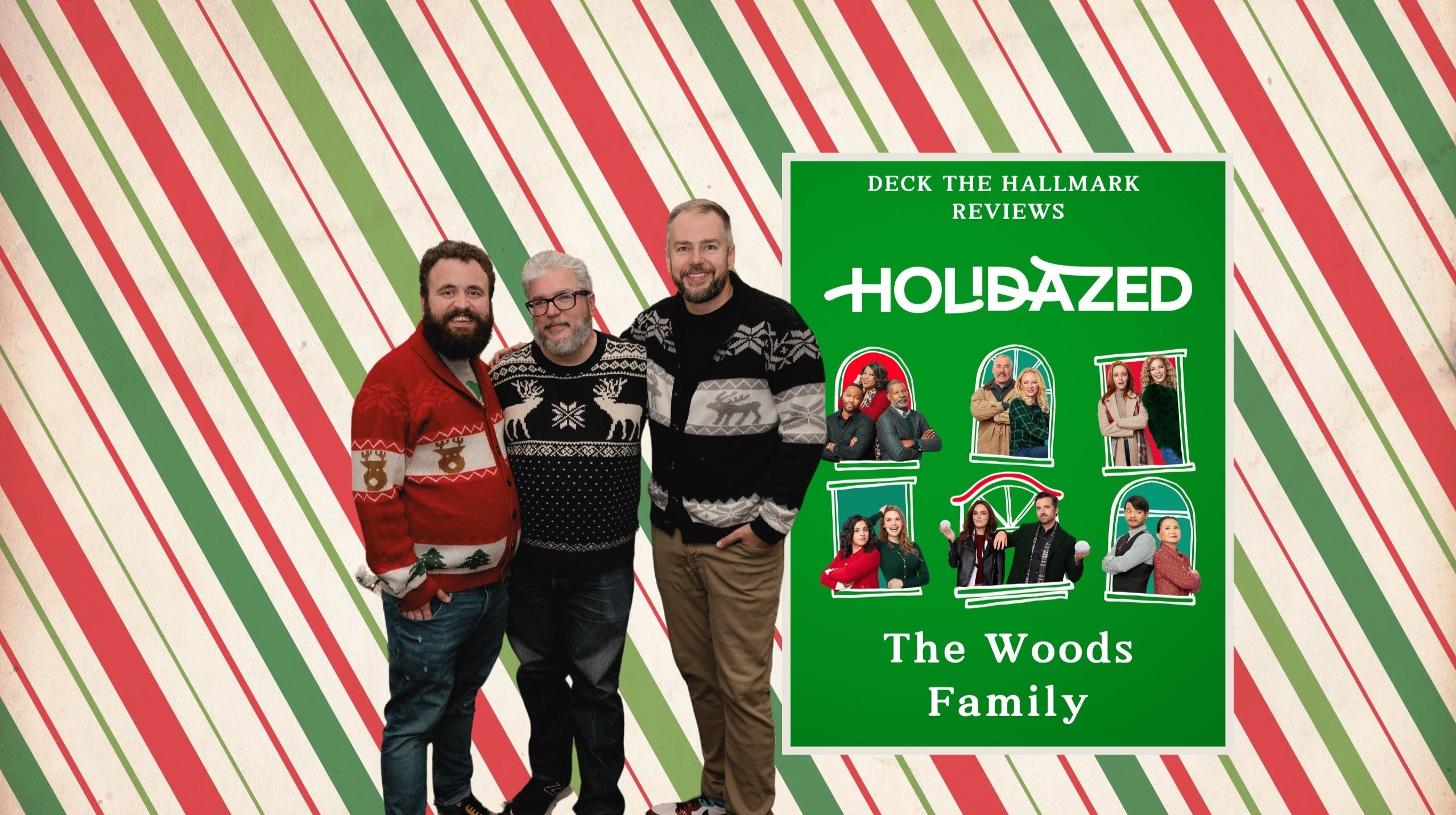 Holidazed - S01E04 - The Woods Family (Hallmark+ - 2024) ft. Alonso Duralde