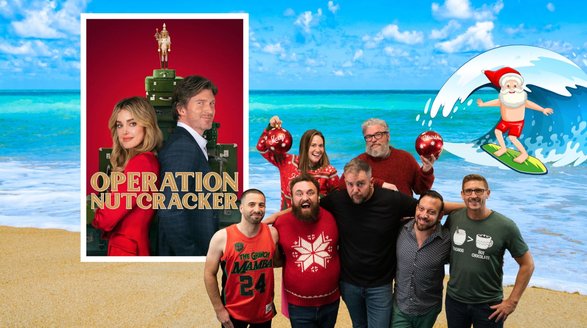 Operation Nutcracker (Hallmark Movies Now - 2024) ft. Alonso Duralde, Jacklyn Collier, Patrick Serrano, and Ryan Pappolla