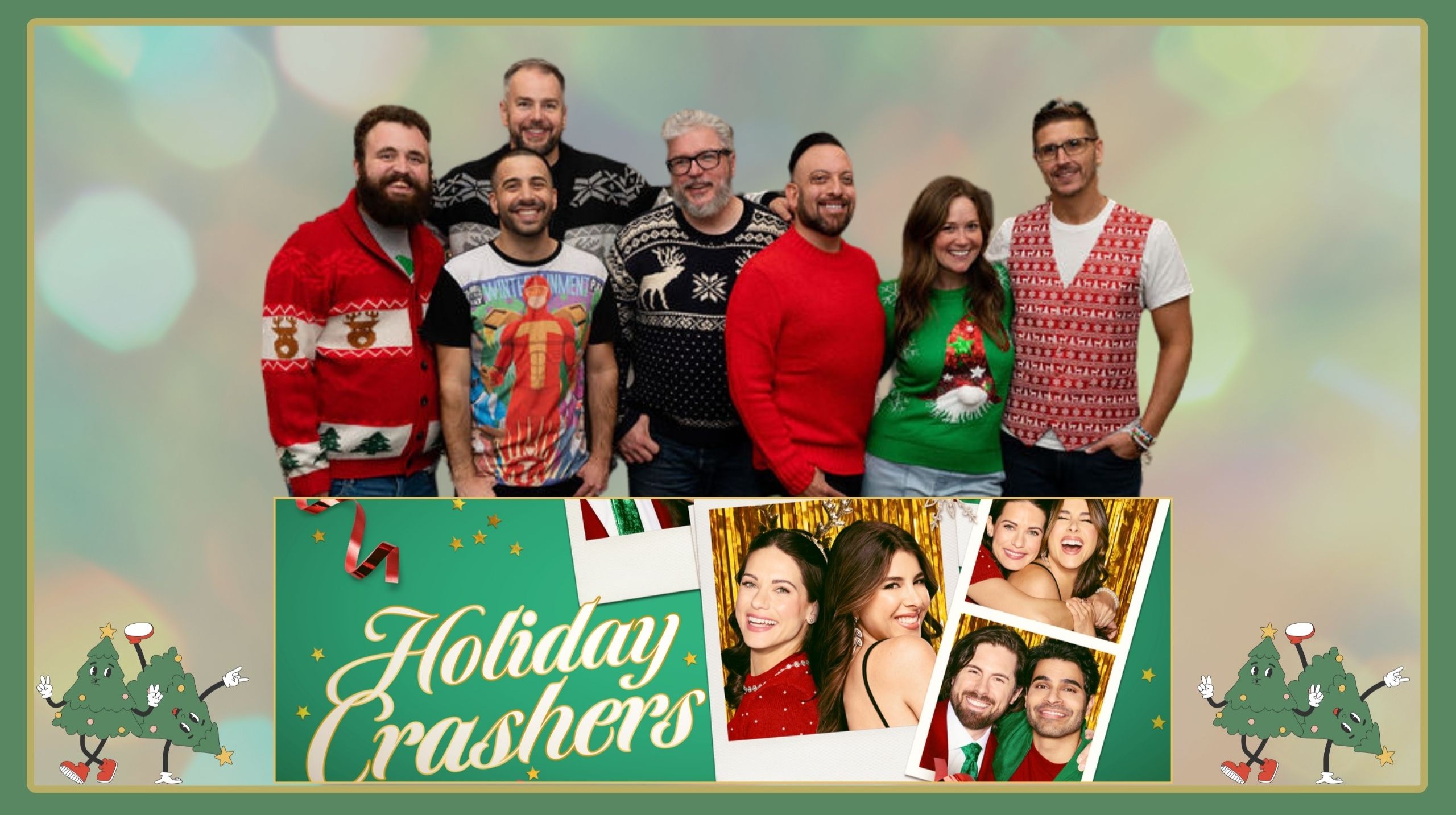 Holiday Crashers (Hallmark Channel - 2024) ft. Alonso Duralde, Jacklyn Collier, Patrick Serrano, Ryan Pappolla