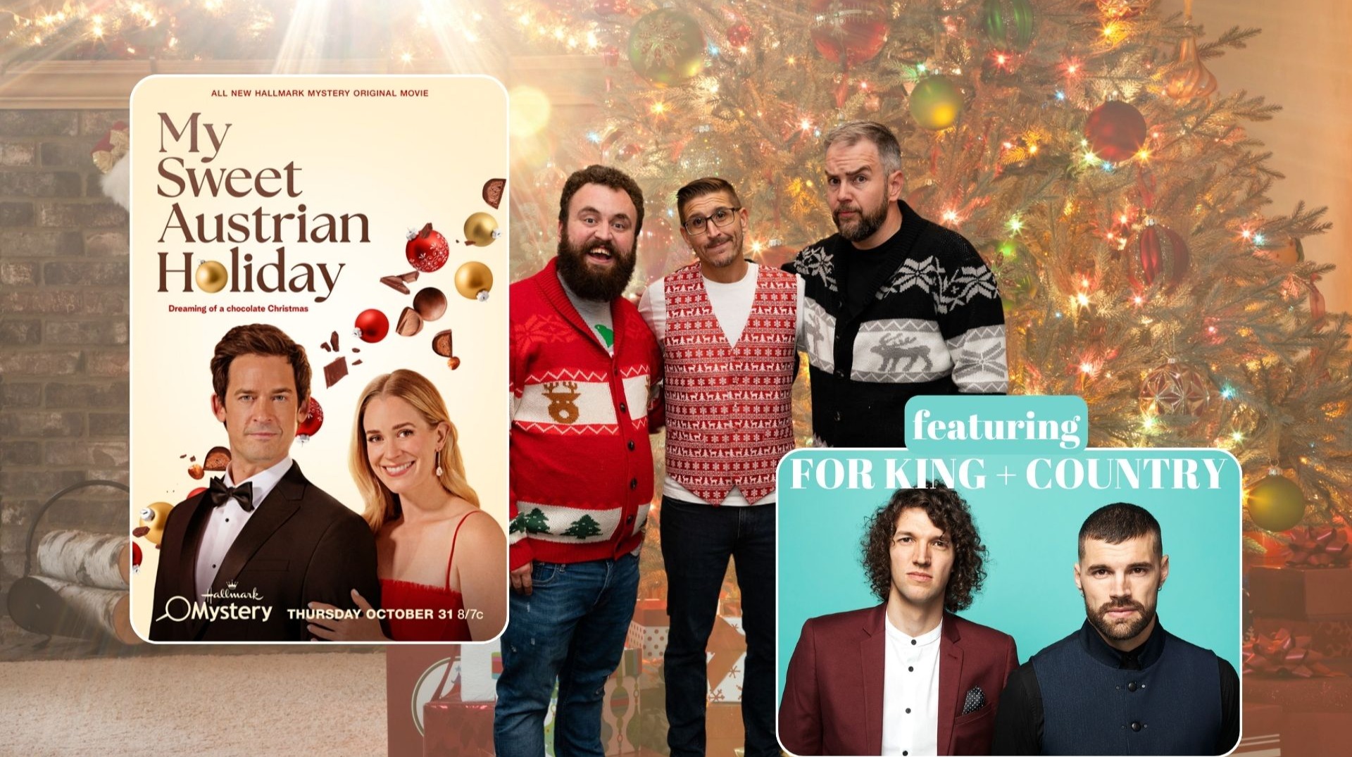My Sweet Austrian Holiday (Hallmark Mystery - 2024) ft. FOR KING & COUNTRY
