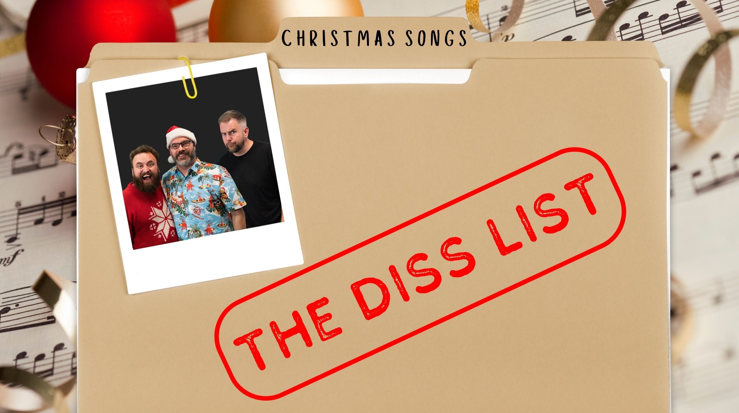 The Diss List: Christmas Songs ft. Scott Newman (Christmas Morning Podcast)