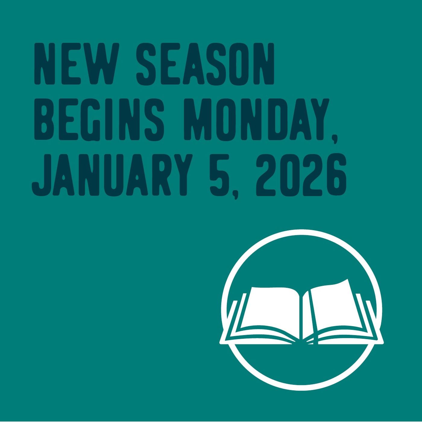 New season begins January 5, 2026