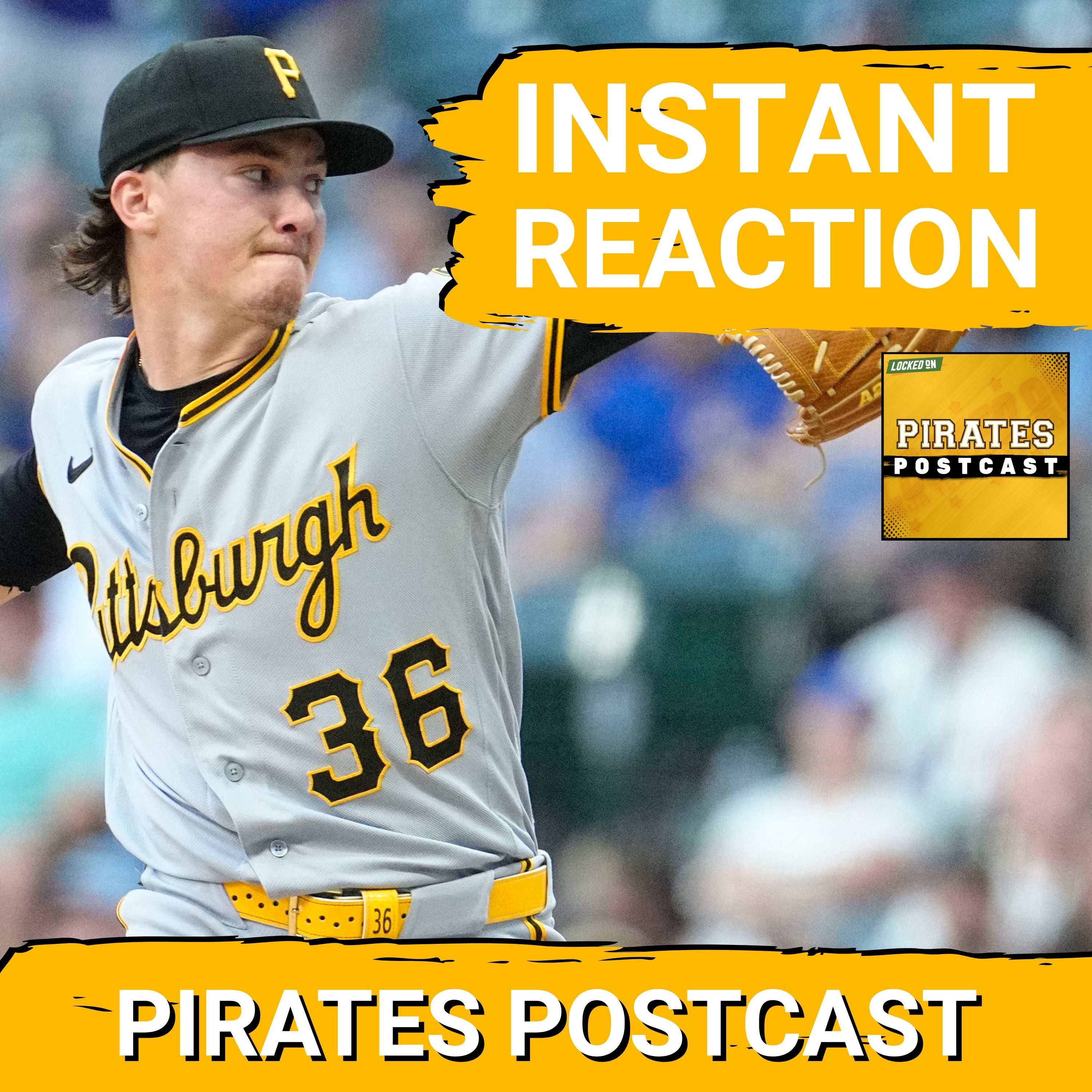 PIRATES POSTCAST: Pirates Bullpen LOCKS IN To Take Game 1 in Milwaukee! episode artwork