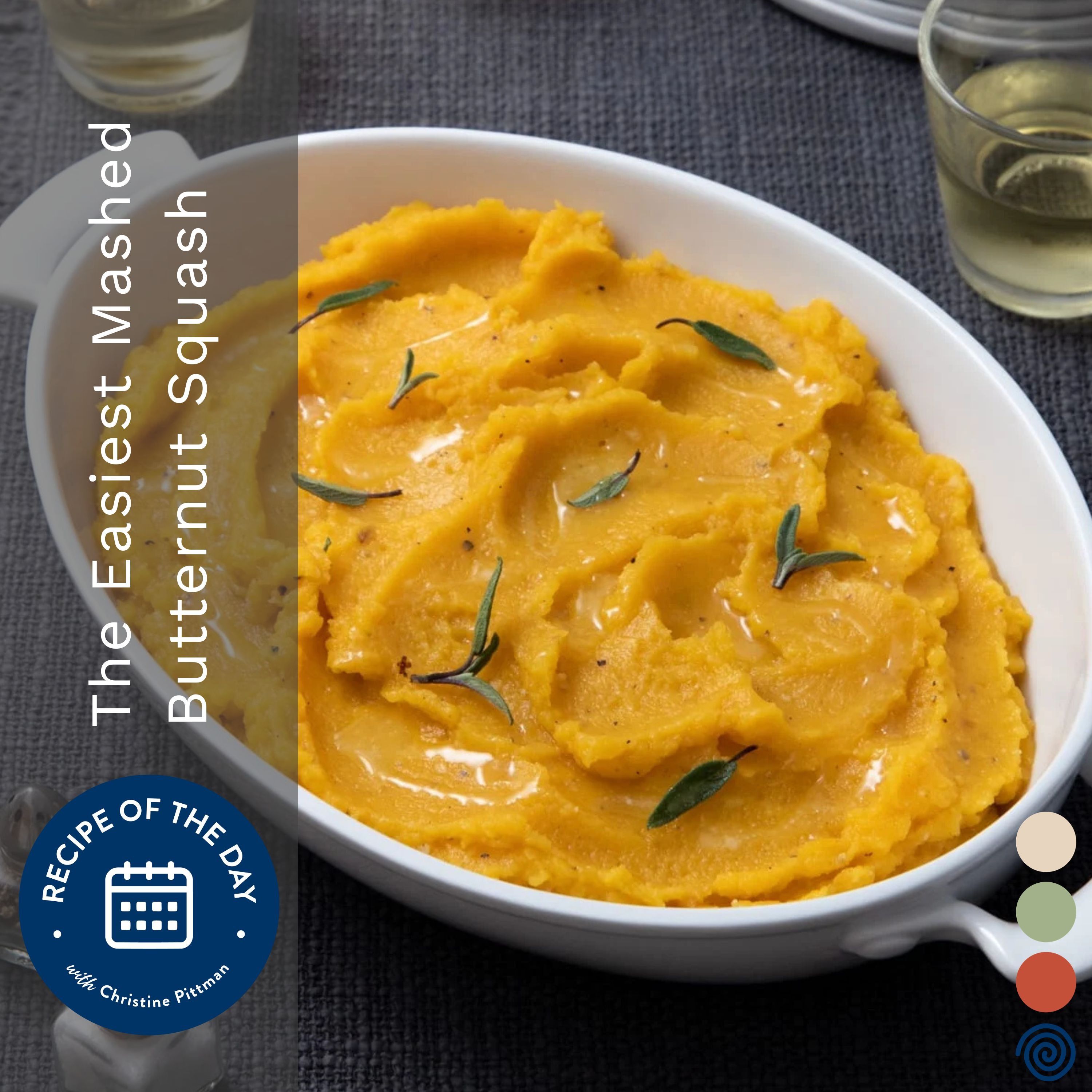 The Easiest Mashed Butternut Squash