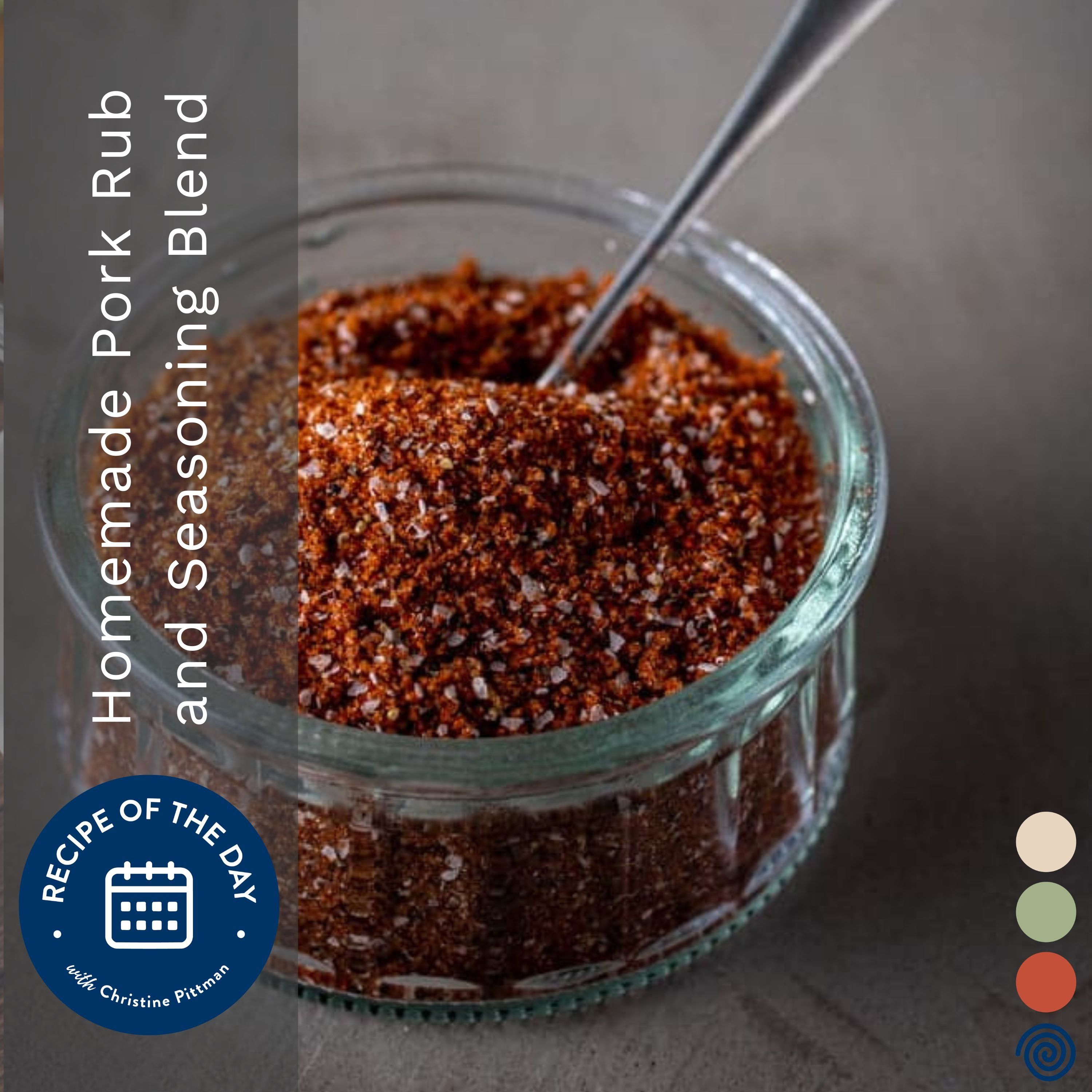 Homemade Pork Rub and Seasoning Blend