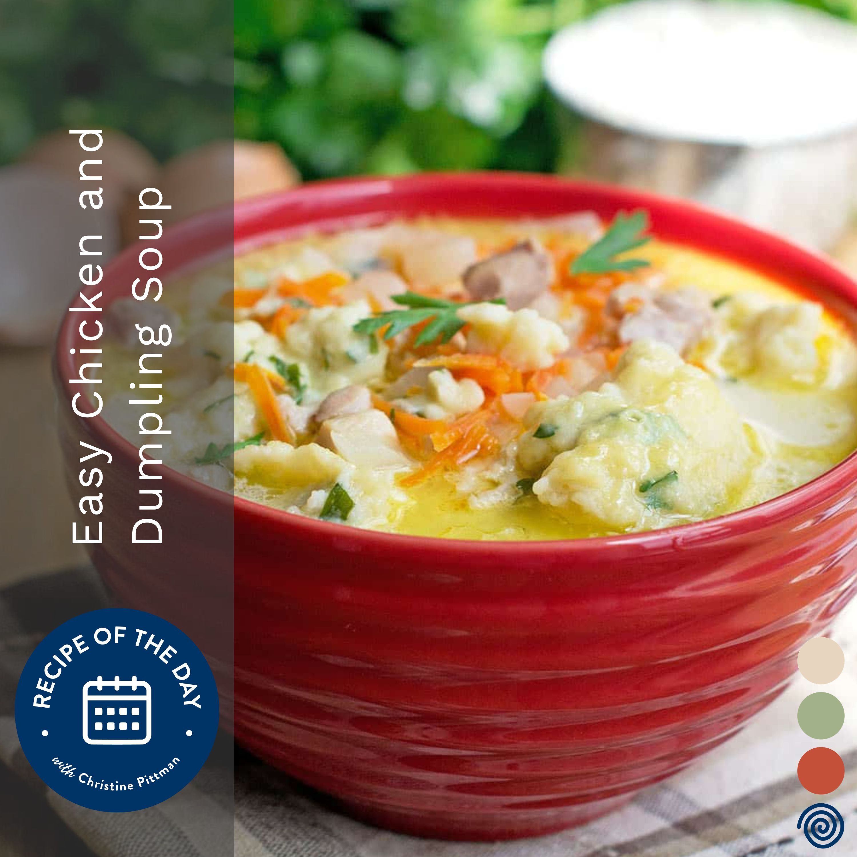 Easy Chicken and Dumpling Soup episode artwork