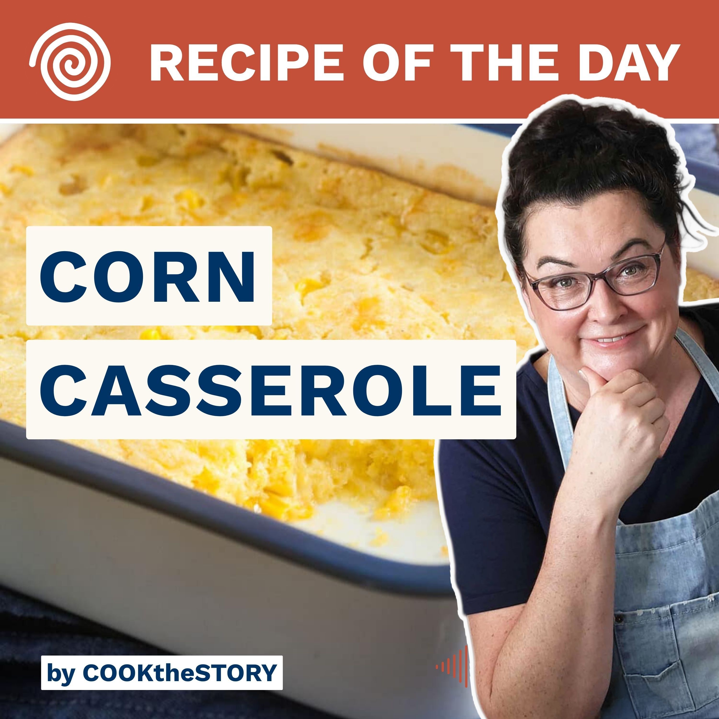 Cheesy Jiffy Corn Casserole episode artwork