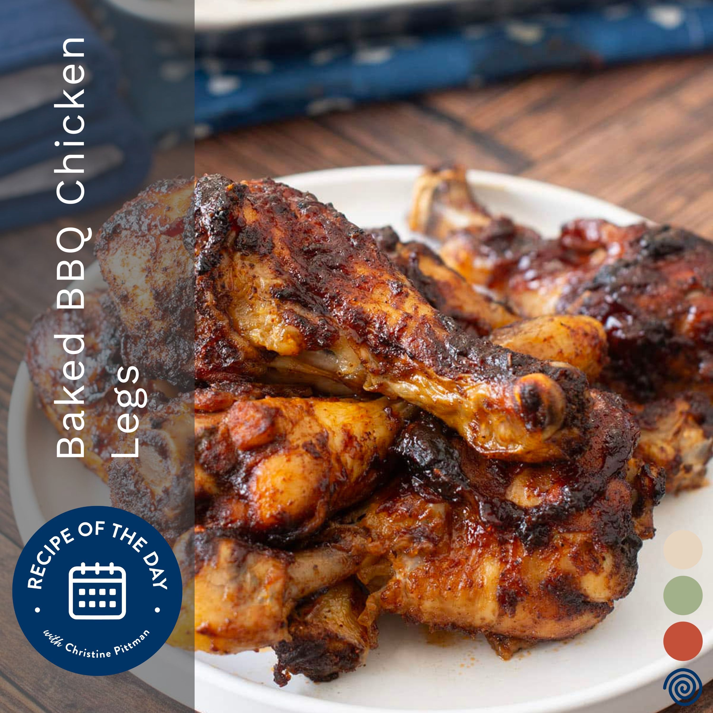 Baked BBQ Chicken Legs