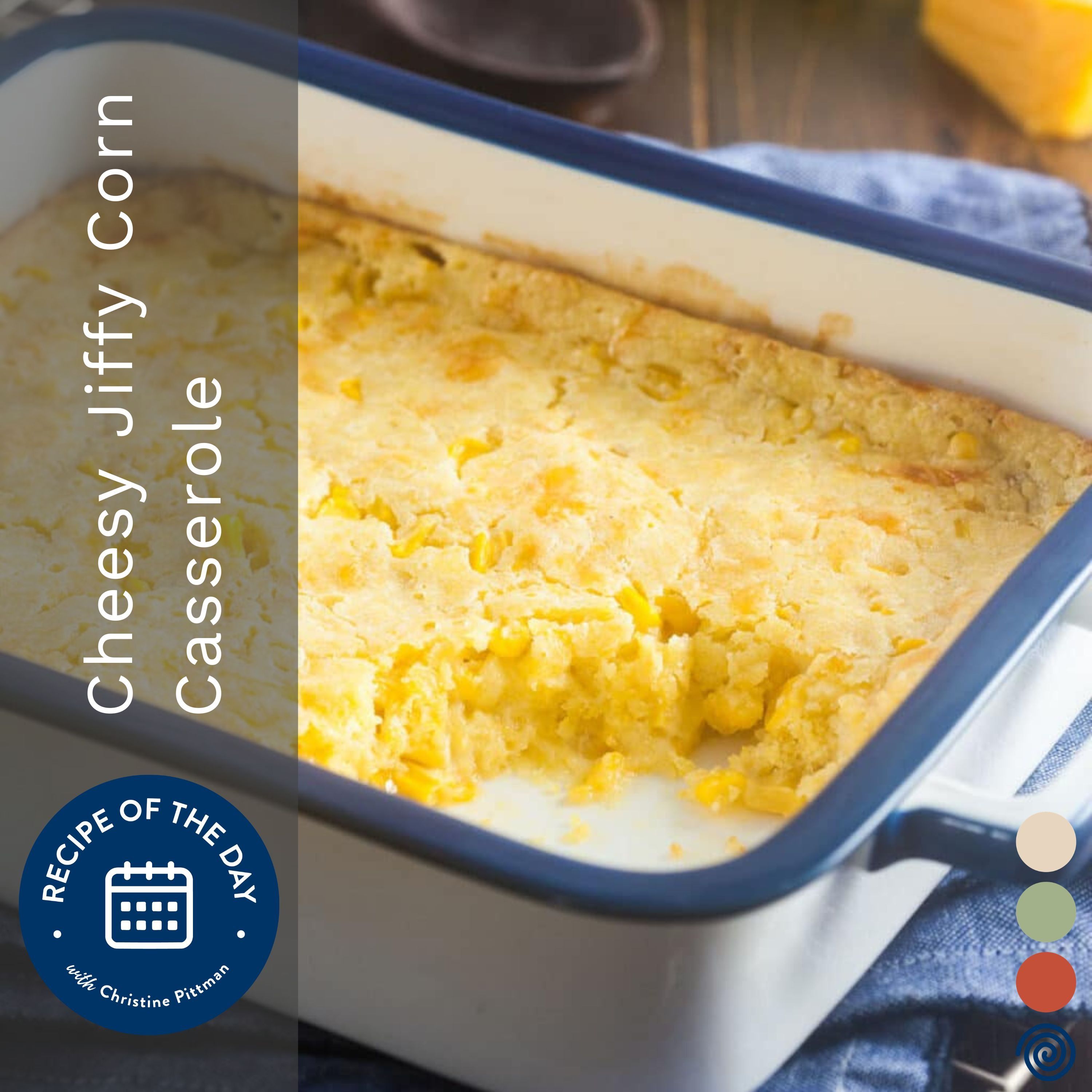 Cheesy Jiffy Corn Casserole episode artwork