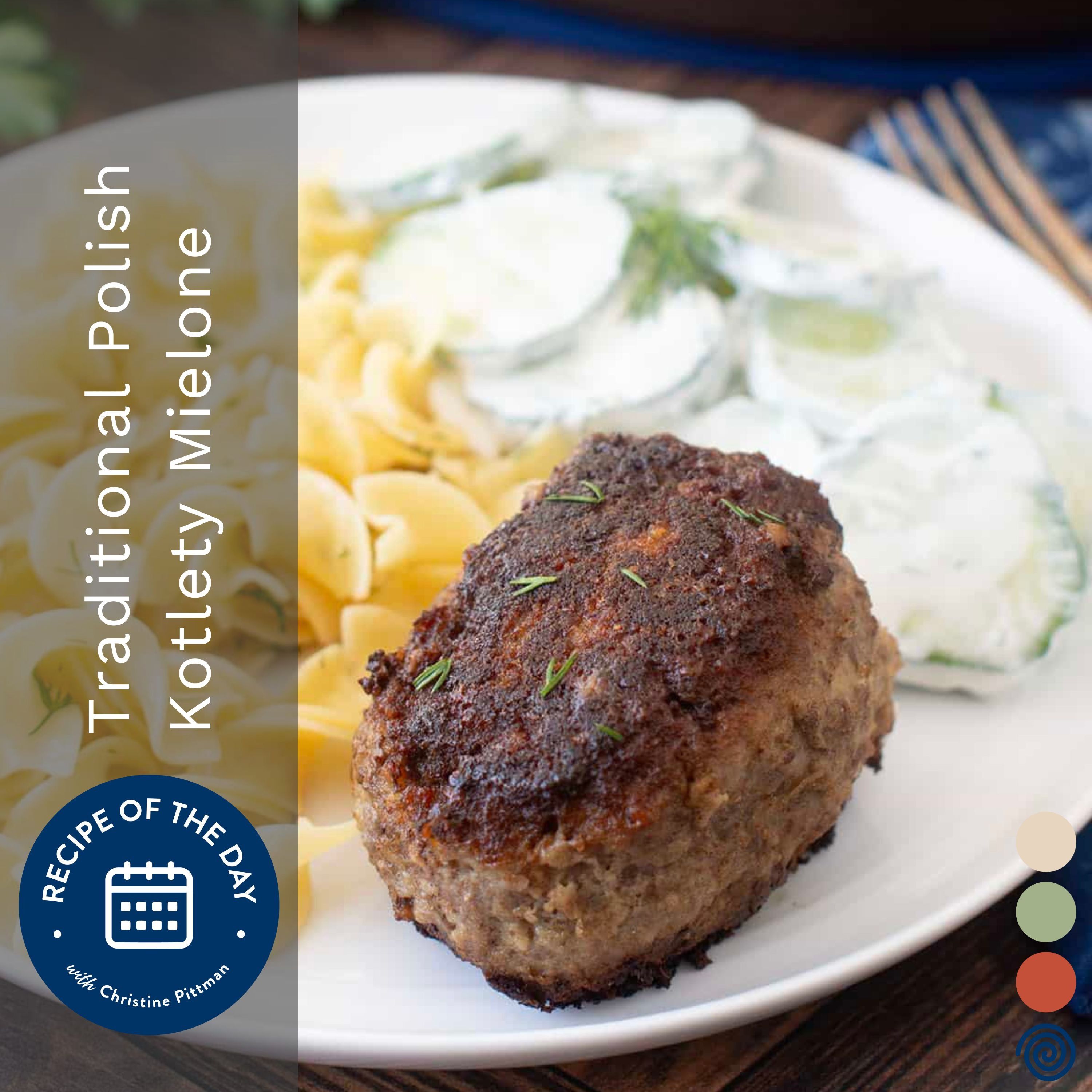 Traditional Polish Kotlety Mielone