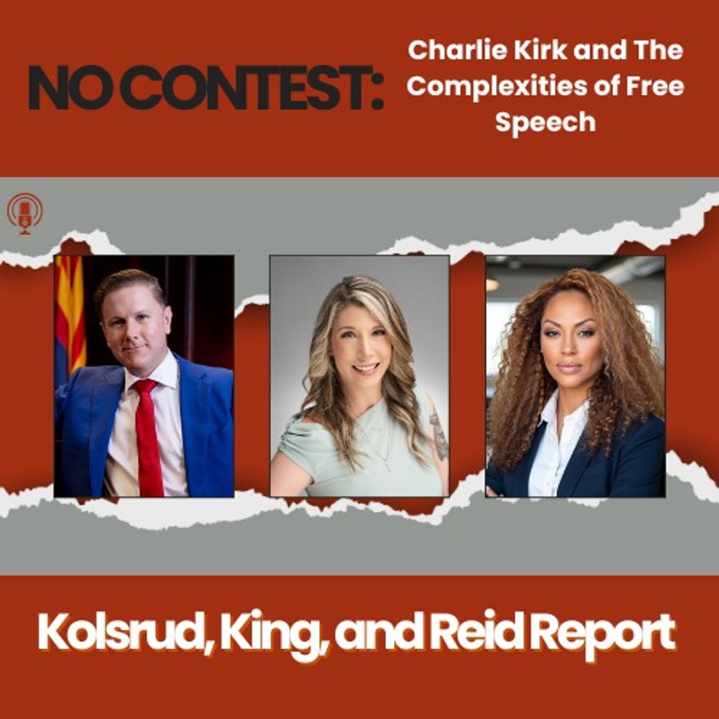 Charlie Kirk and Free Speech episode artwork
