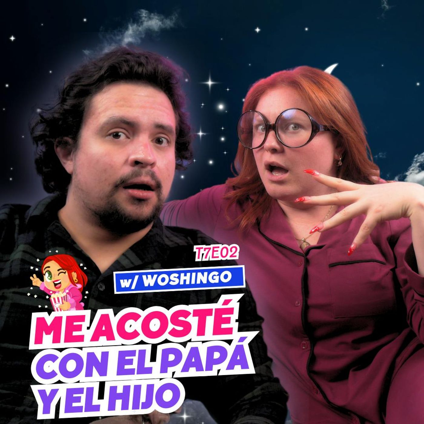 T7E02 Me Acosté Con El Papá Y El Hijo. 🥵 Ft.  @Woshingo  #chismes #podcast