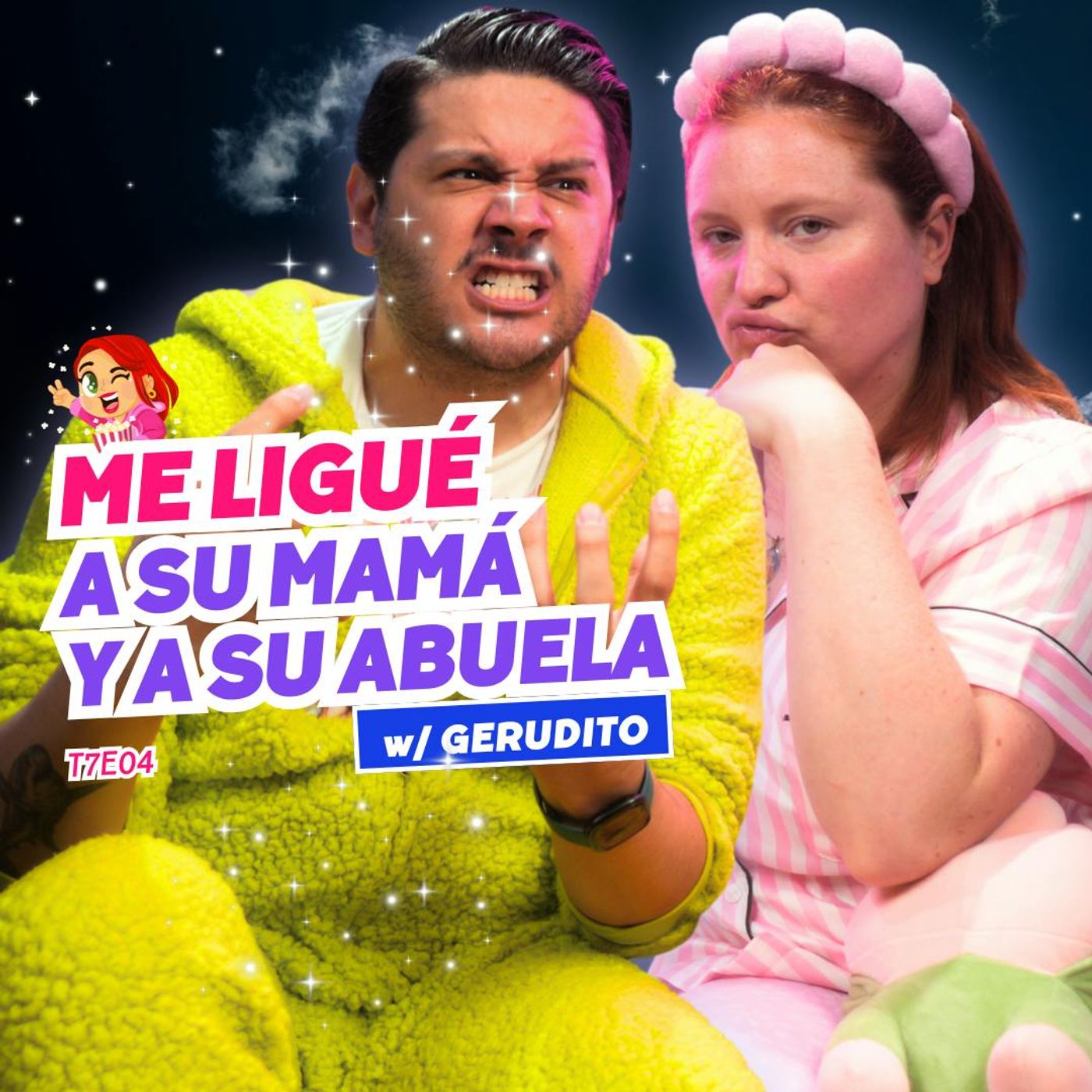 T7E04 ¡Me Ligué A Su Mamá Y A Su Abuela! 🥵 Ft.  @Gerudito  - T7E04 #chismes #romance #familia