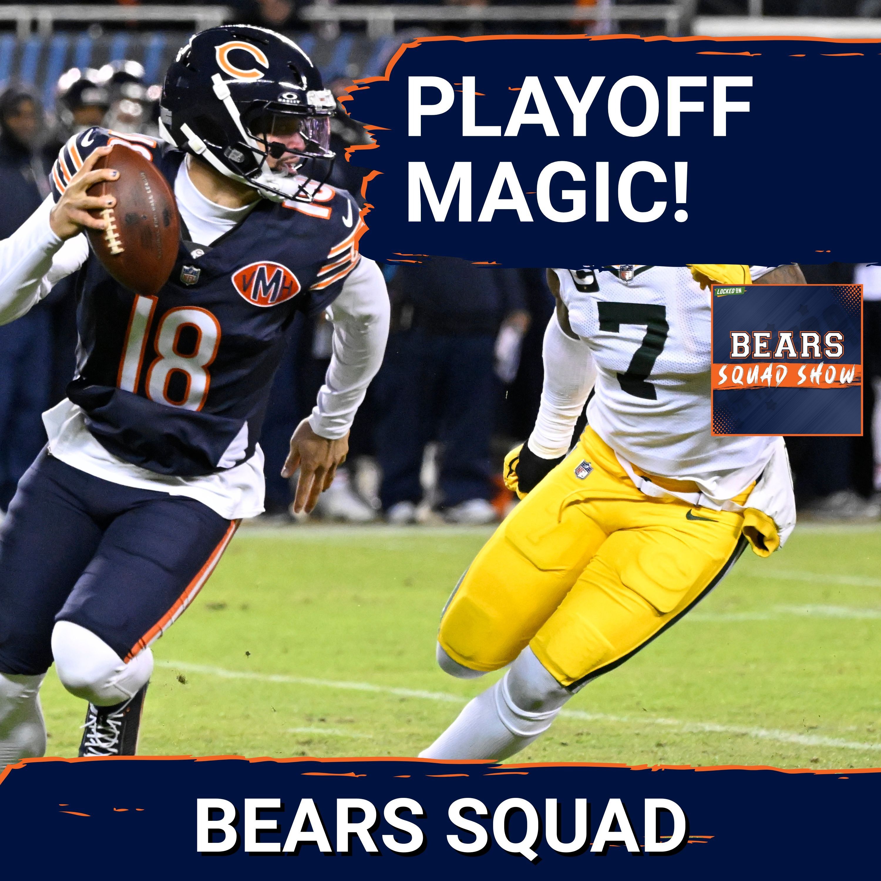 BEARS SQUAD SHOW: THE CHICAGO BEARS DO IT AGAIN!!! Caleb Williams comes through & the Bears advance!