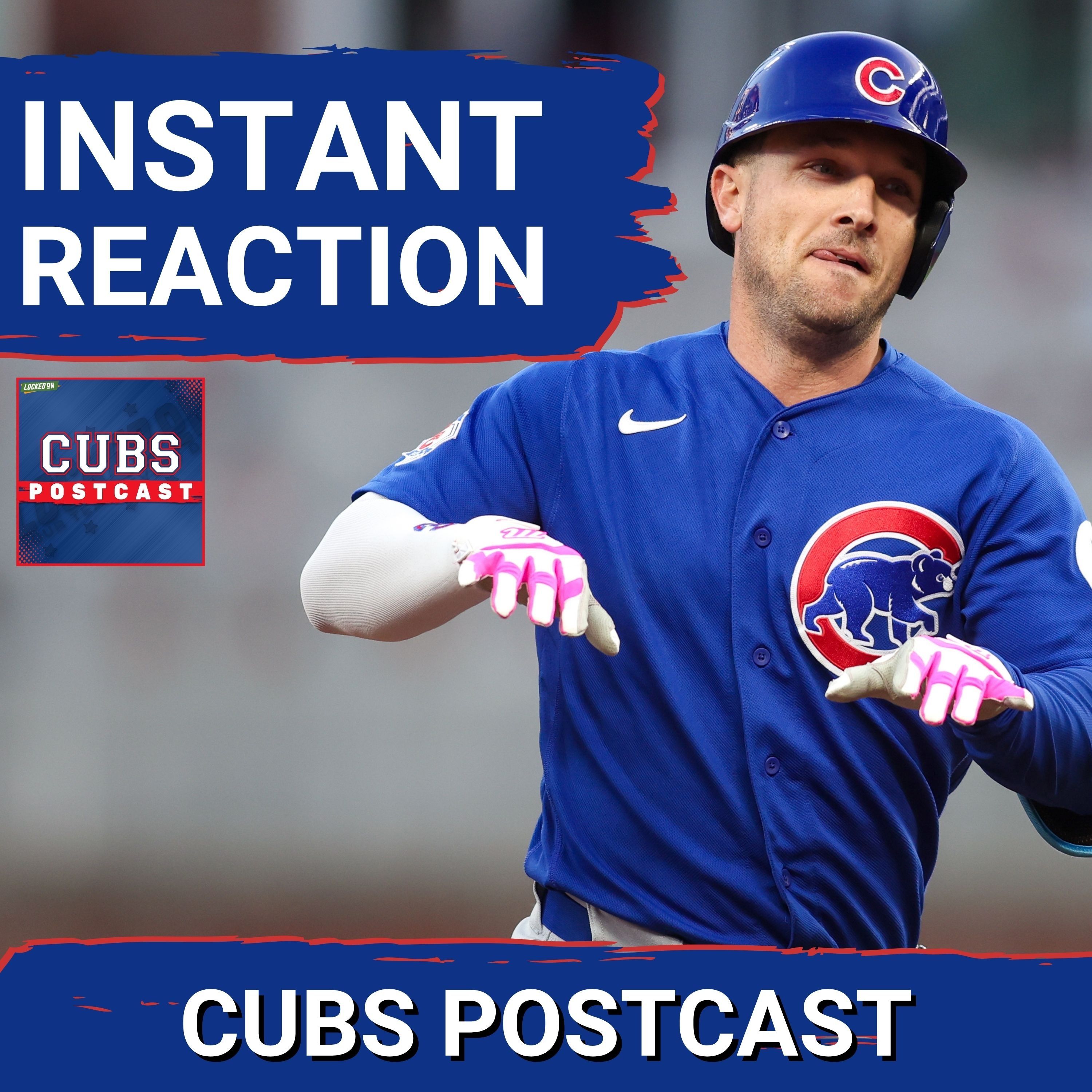 CUBS POSTCAST: The Chicago Cubs lineup is in an UGLY 3 game slump, lose to the Braves 5-2