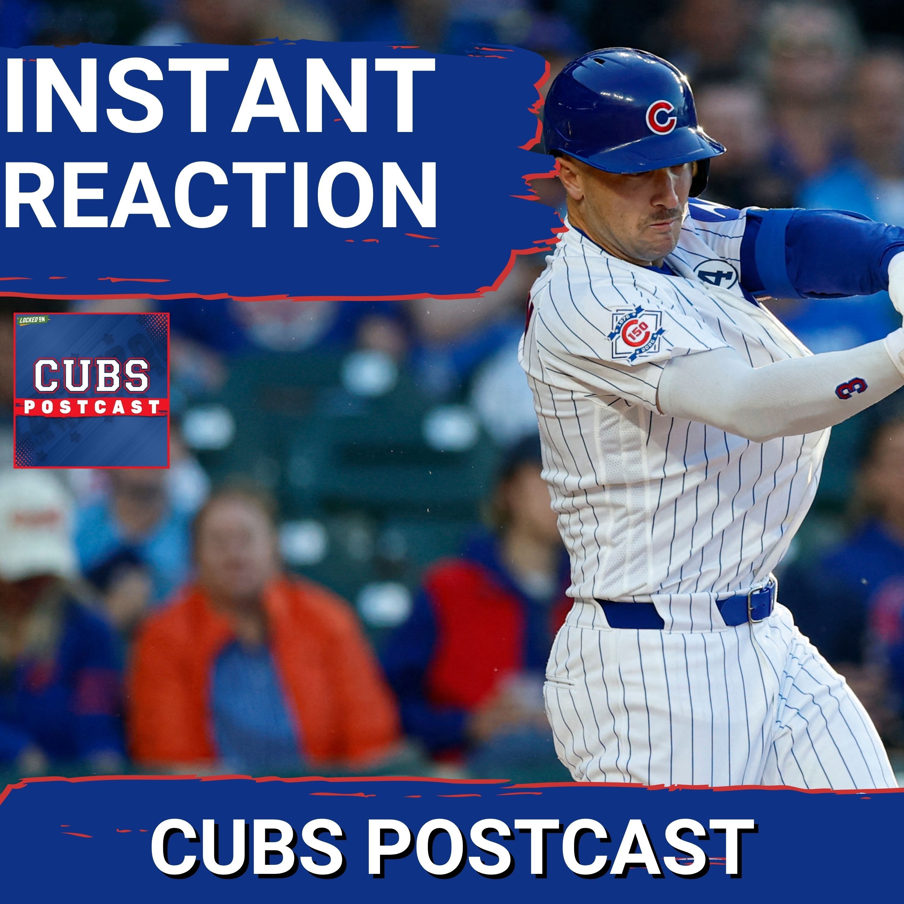 CUBS POSTCAST: The Chicago Cubs made some COSTLY mistakes early and then go SILENT in 2-1 loss episode artwork