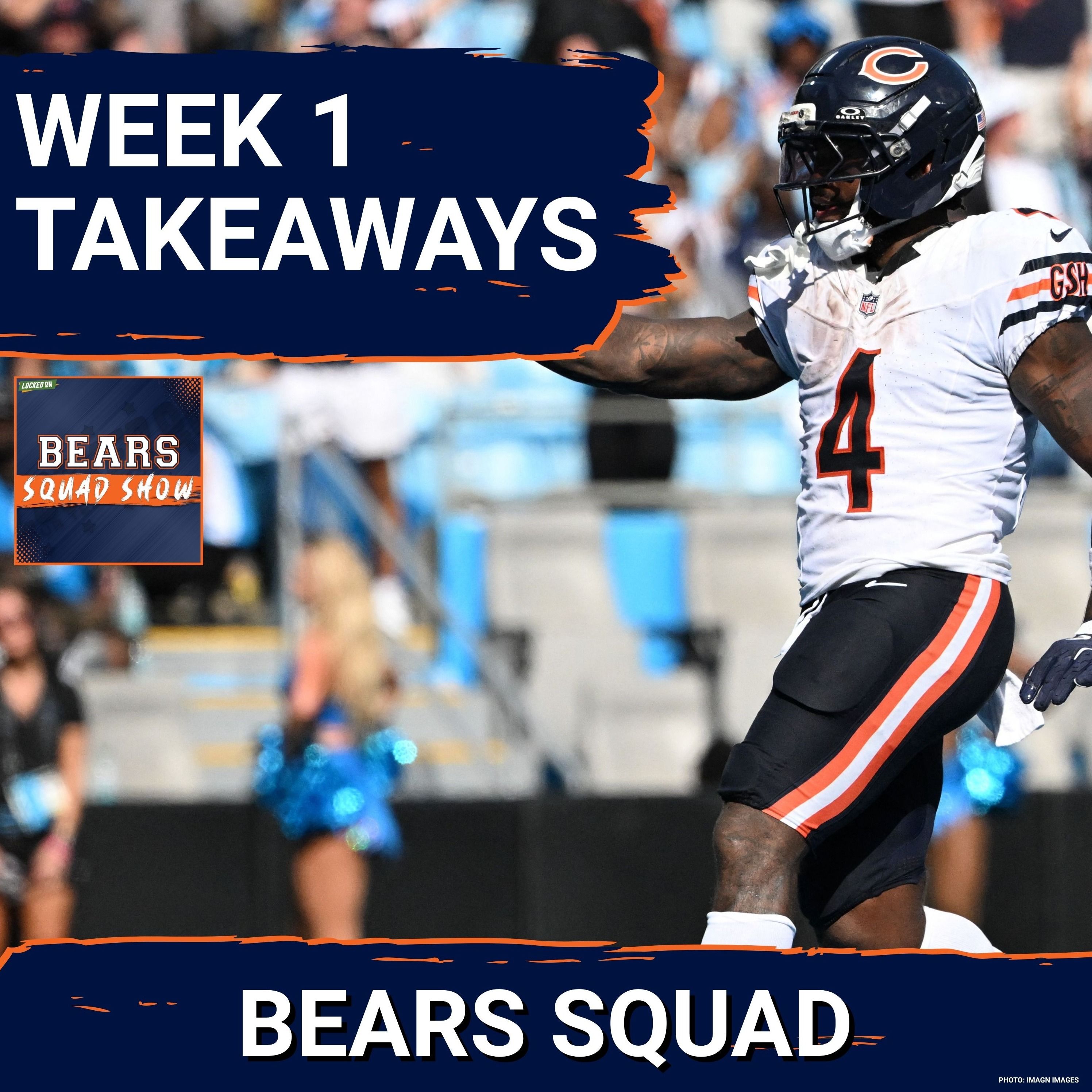 BEARS SQUAD SHOW: What we LEARNED about the Chicago Bears & Caleb Williams after week 1! episode artwork