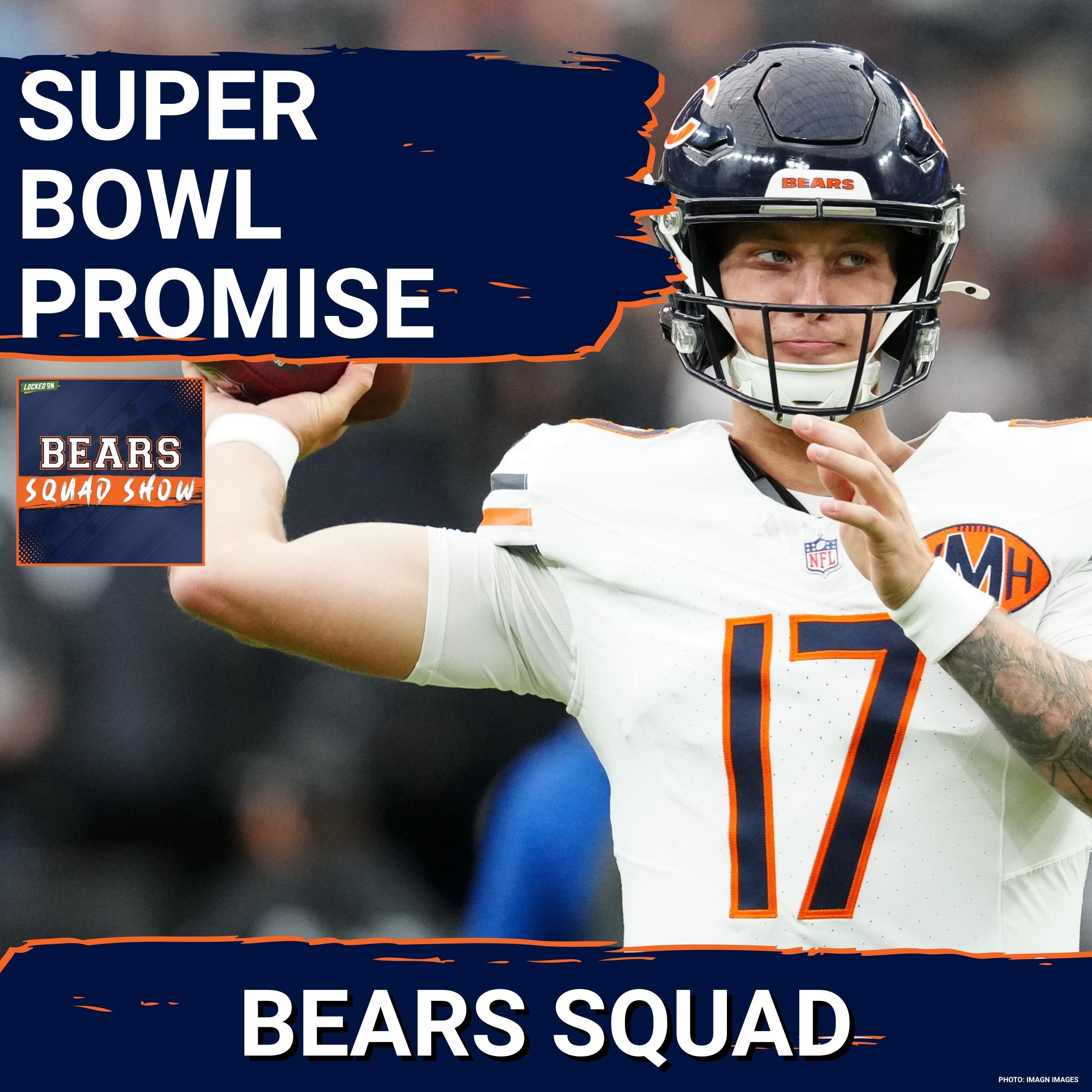 BEARS SQUAD SHOW: Tyson Bagent said the Chicago Bears are going to the Super Bowl??