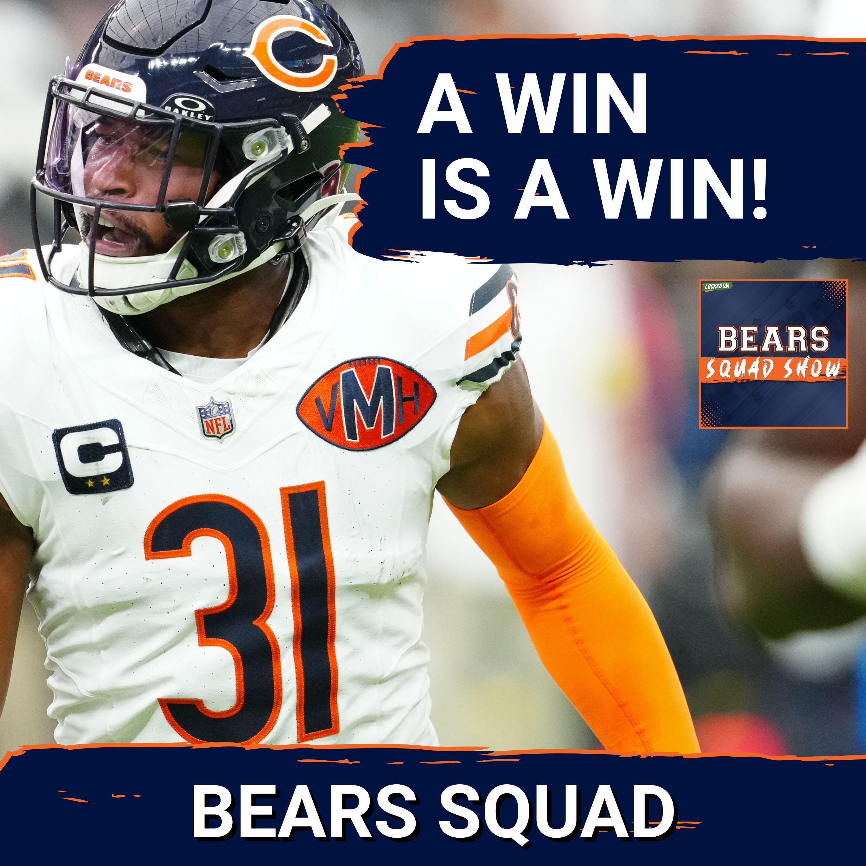 BEARS SQUAD SHOW: The Chicago Bears BLOCK the game winning FG, pull off an UGLY victory!
