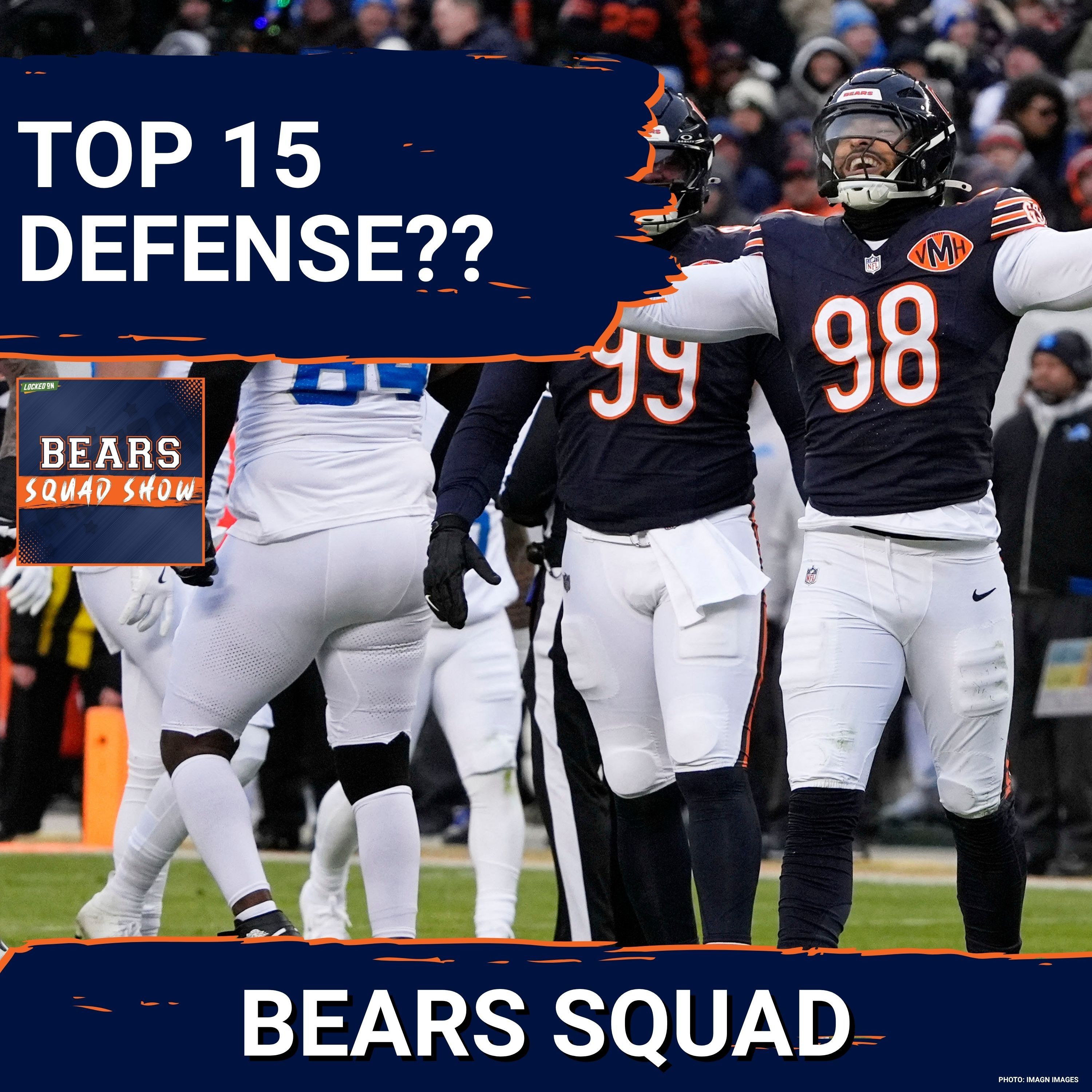 BEARS SQUAD SHOW: Does the Chicago Bears defense have ANY CHANCE to be top 15 this year??
