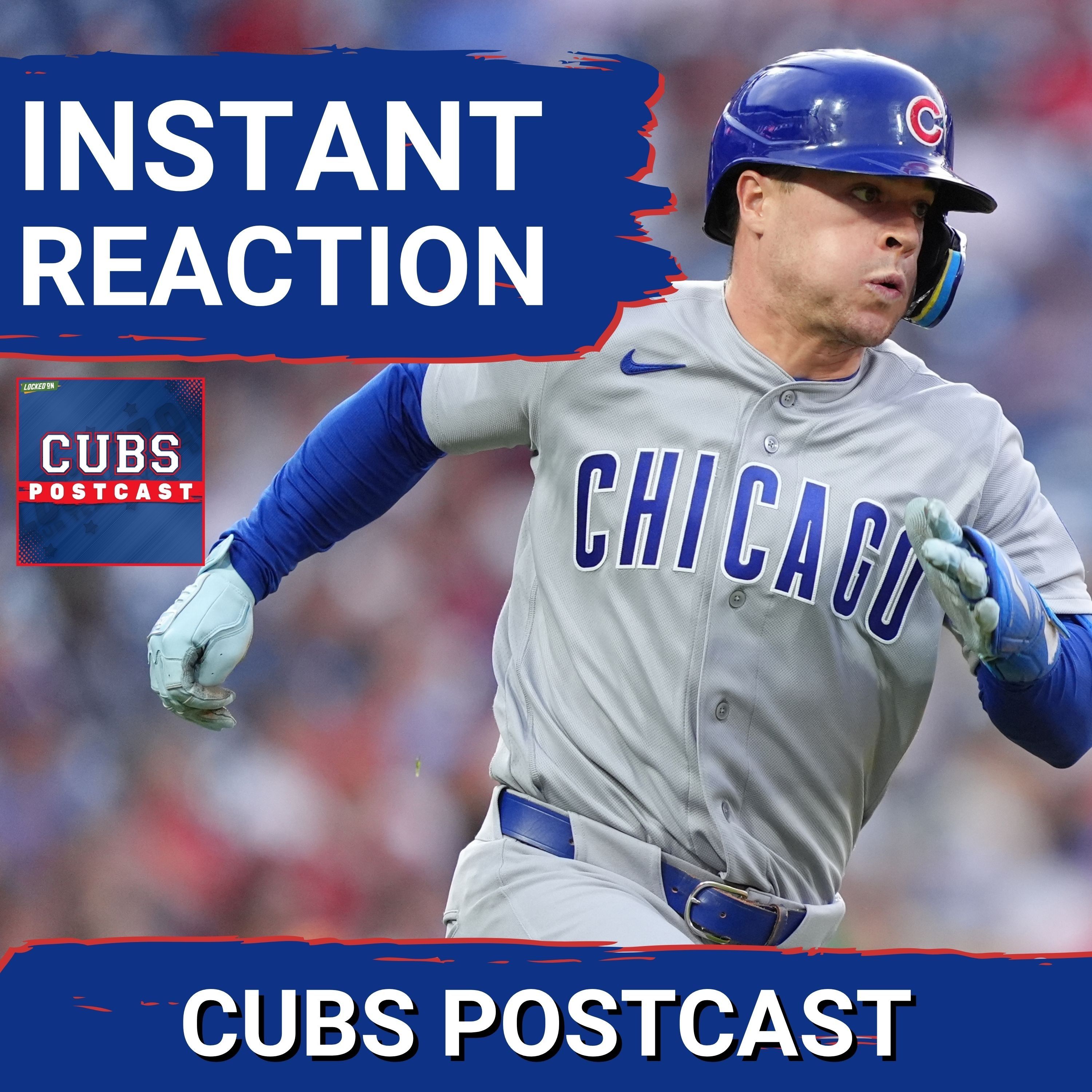 CUBS POSTCAST: The Chicago Cubs WIN the series vs the Phillies and put up another 11 runs in the W!