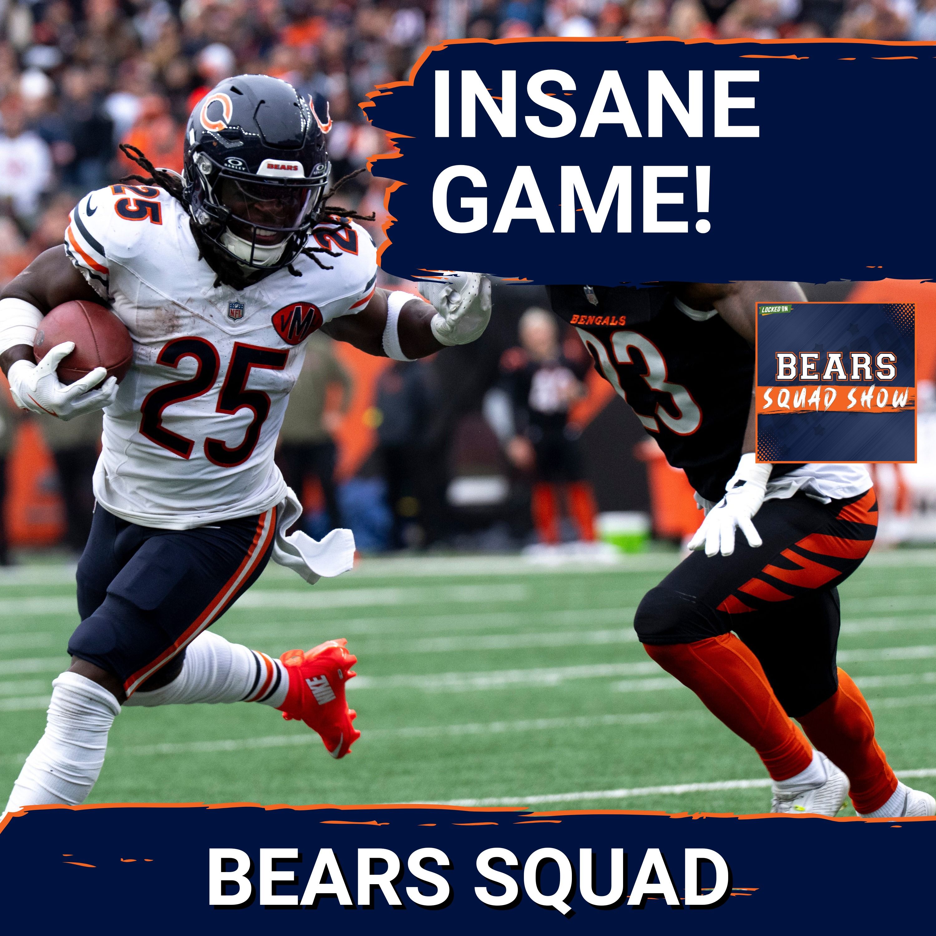 BEARS SQUAD SHOW: Caleb Williams & the Chicago Bears WIN an absolutely INSANE game vs the Bengals!
