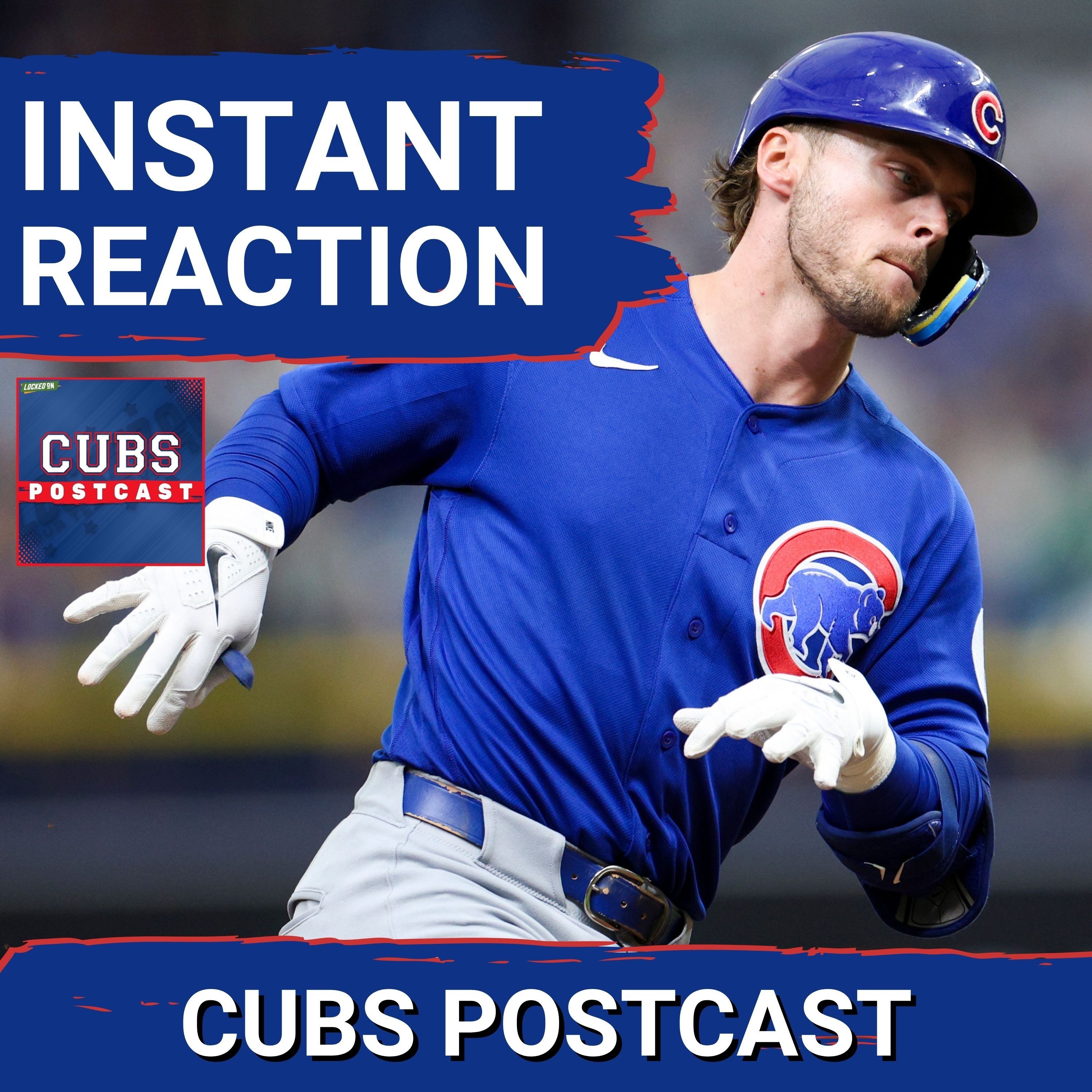 CUBS POSTCAST: Nico Hoerner 3-hit day and leadoff HR, leads the Chicago Cubs to series WIN!