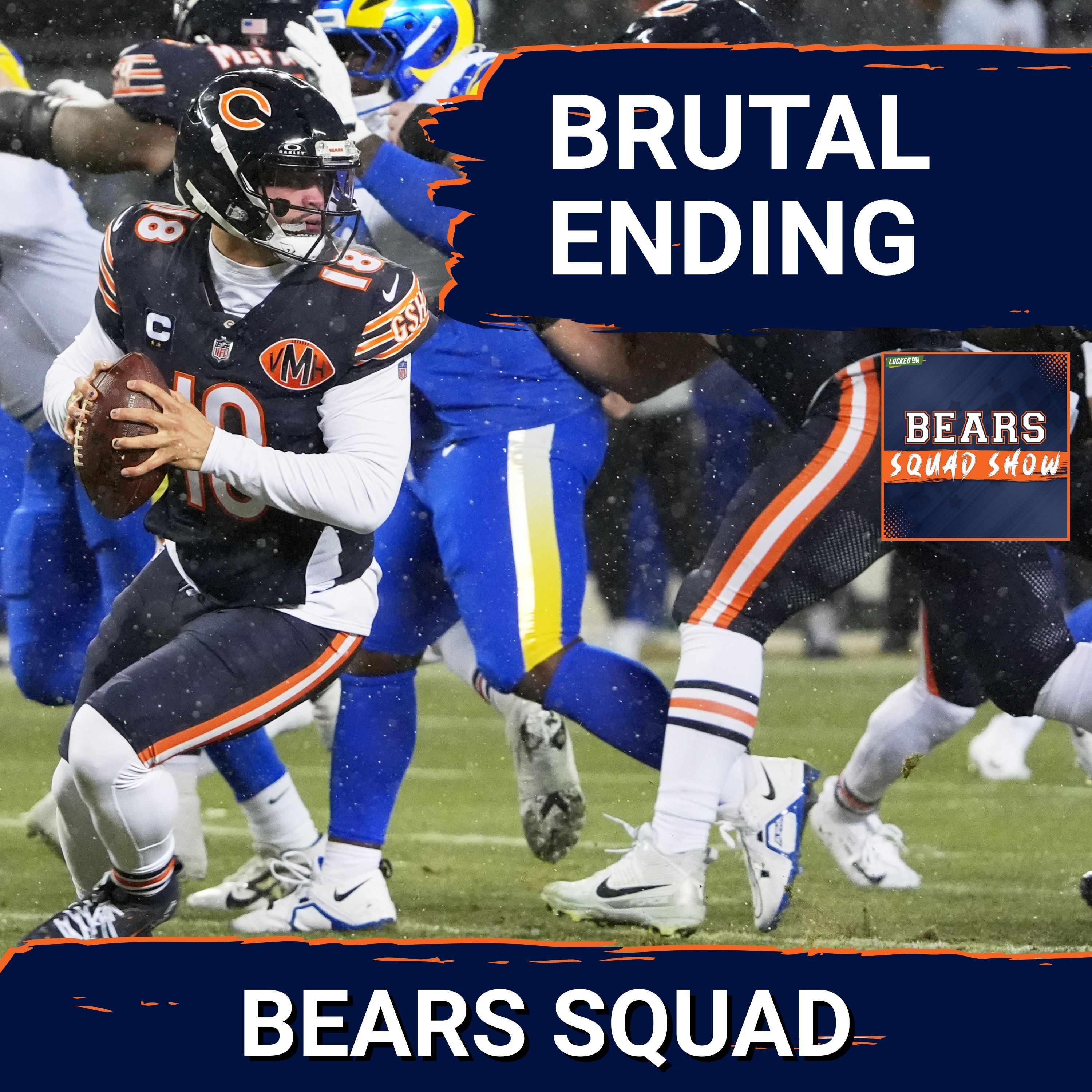 BEARS SQUAD SHOW: The Chicago Bears MAGICAL season ends in HEARTBREAKING fashion to the Rams