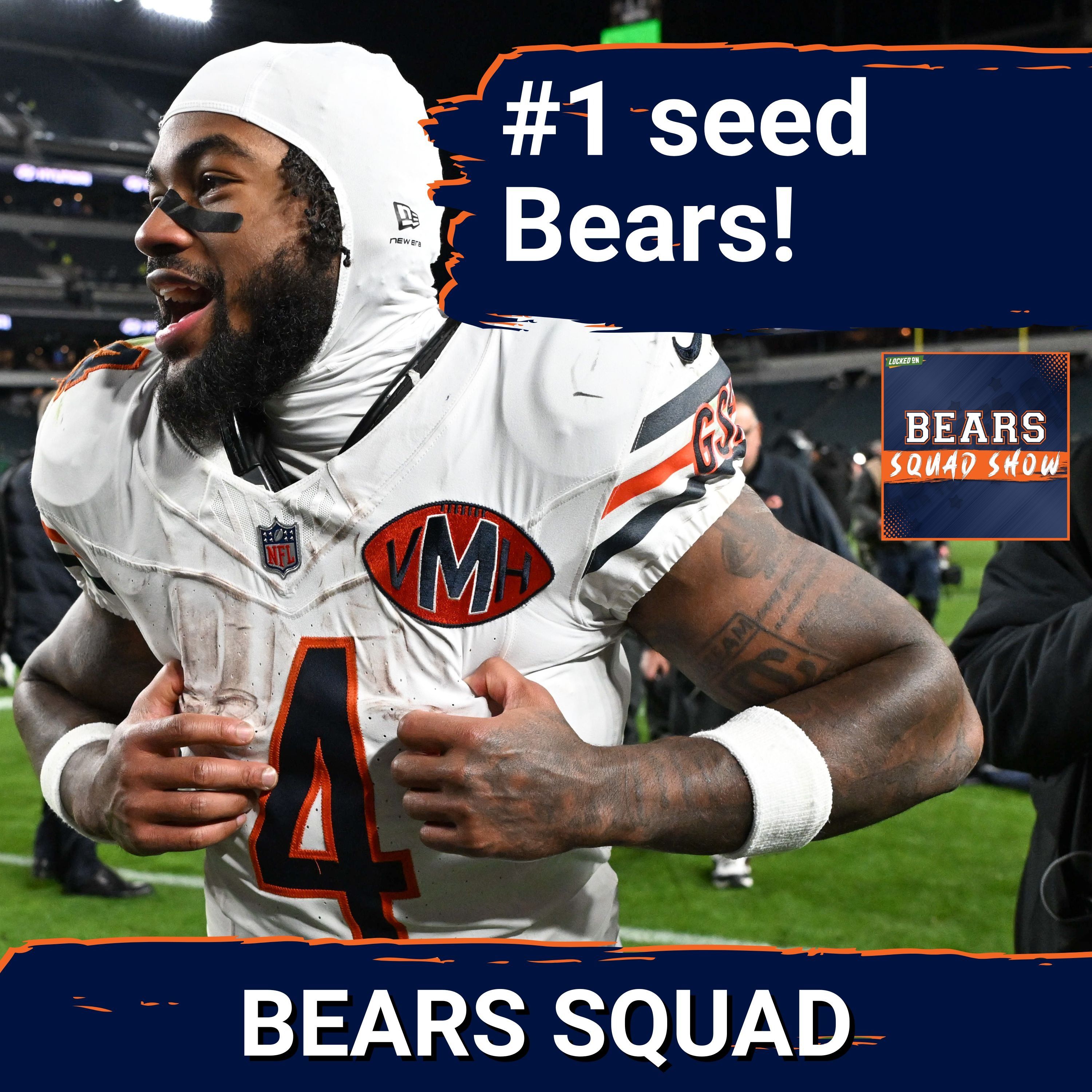 BEARS SQUAD SHOW: The Chicago Bears are at the TOP of the NFC! Can the Bears hold on to the 1 seed?