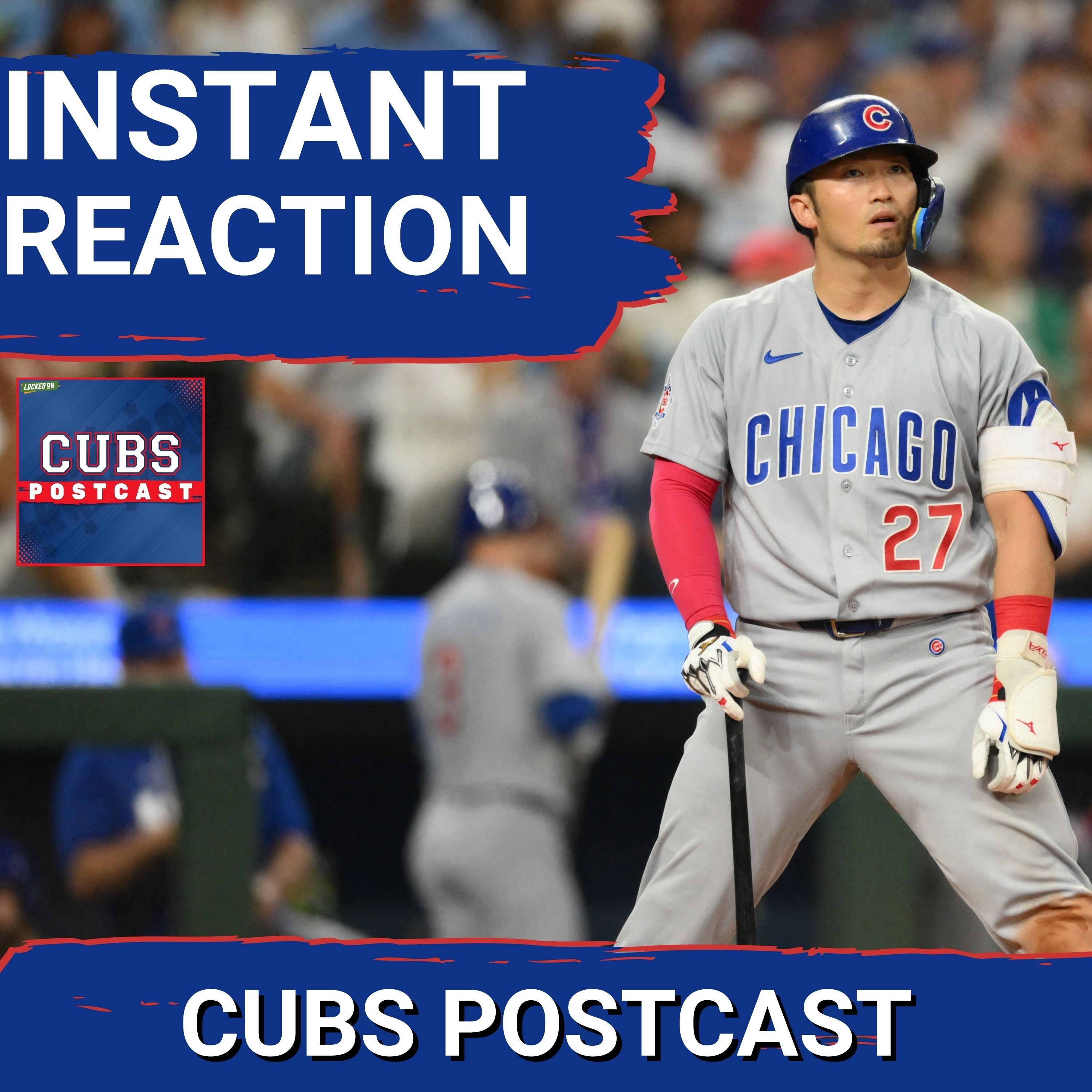 CUBS POSTCAST: The Chicago Cubs lose 6-5 to the Mariners, absolutely AWFUL night with RISP episode artwork