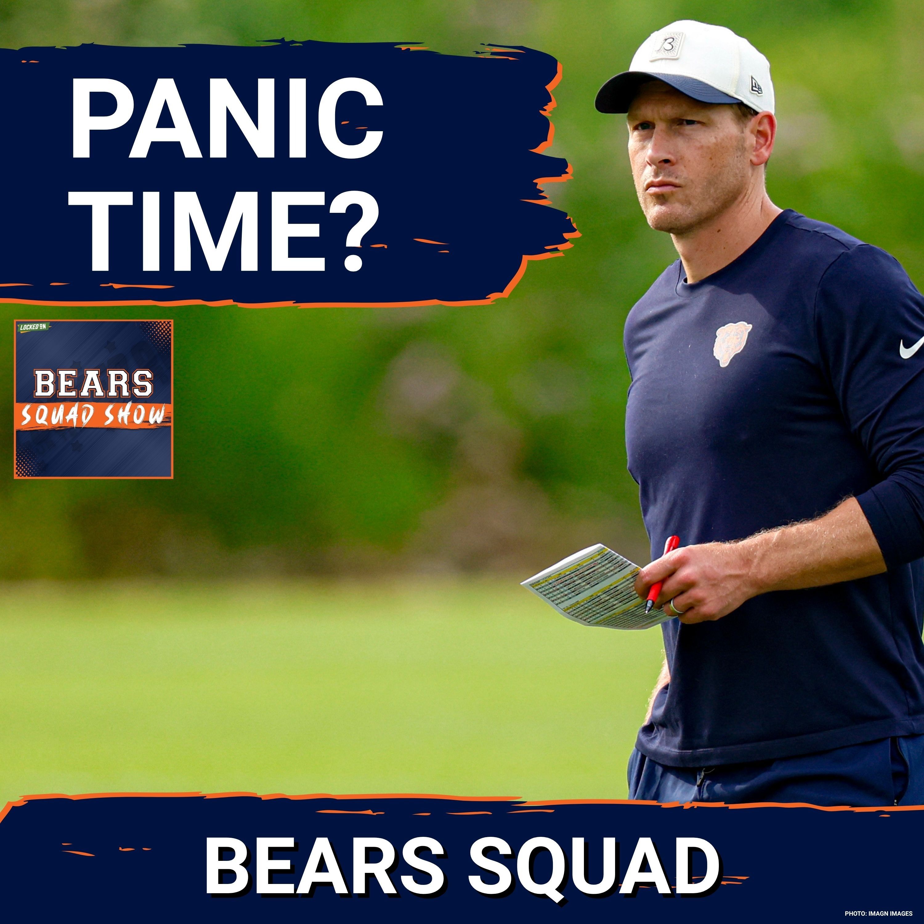 BEARS SQUAD Show: PANIC BUTTON? How the Chicago Bears & Ben Johnson can overcome all these injuries!