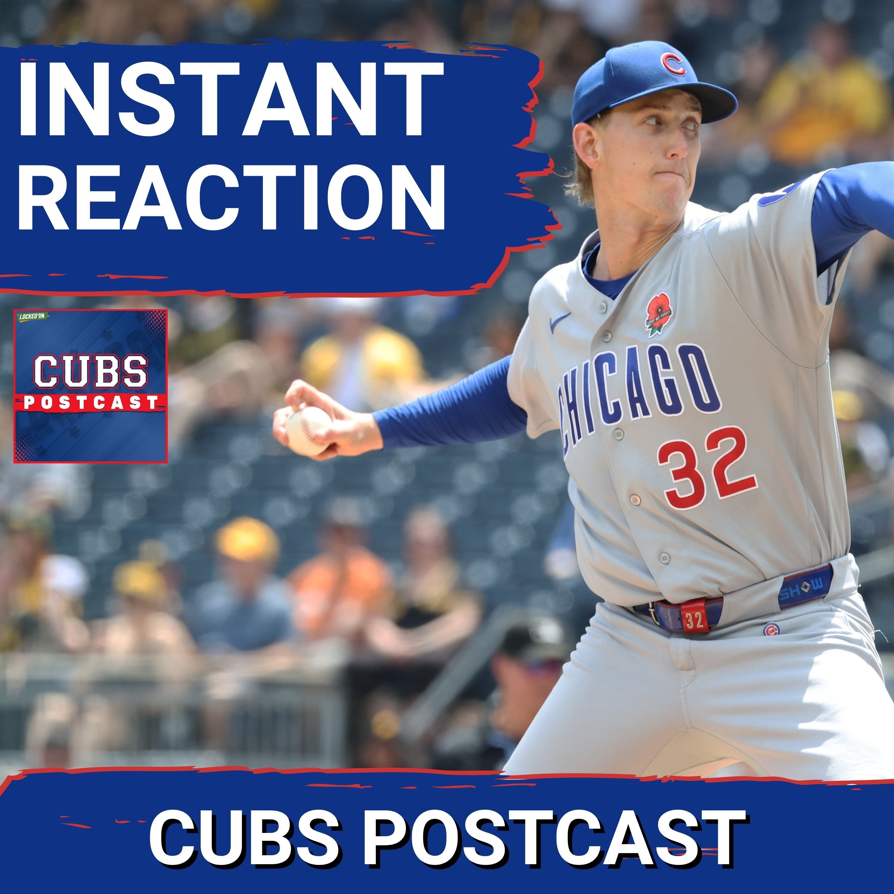 CUBS POSTCAST: The Chicago Cubs have lost 9 STRAIGHT games. Lose to the Pirates 2-1