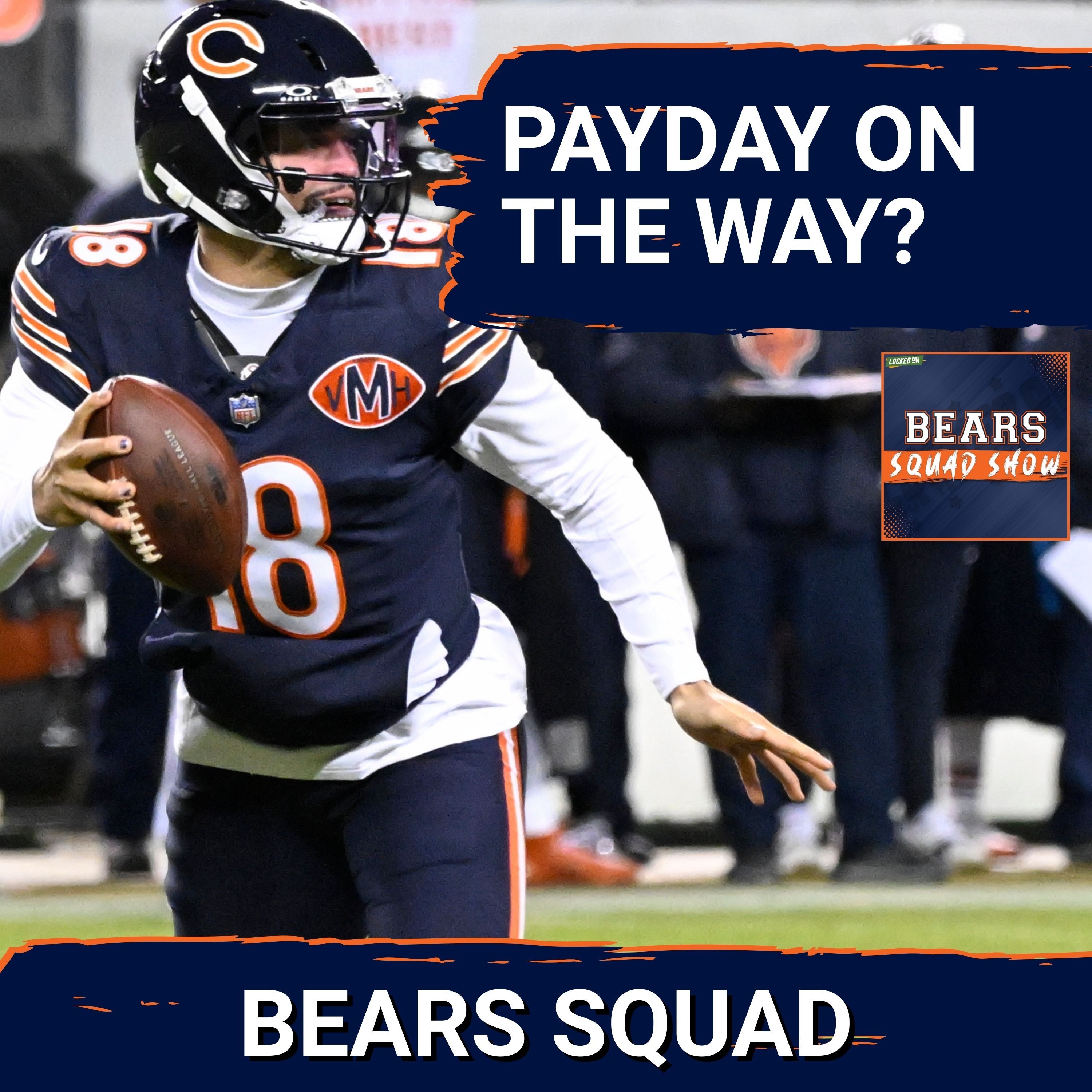 BEARS SQUAD SHOW: Is Caleb Williams ON HIS WAY to getting a massive contract from the Chicago Bears?