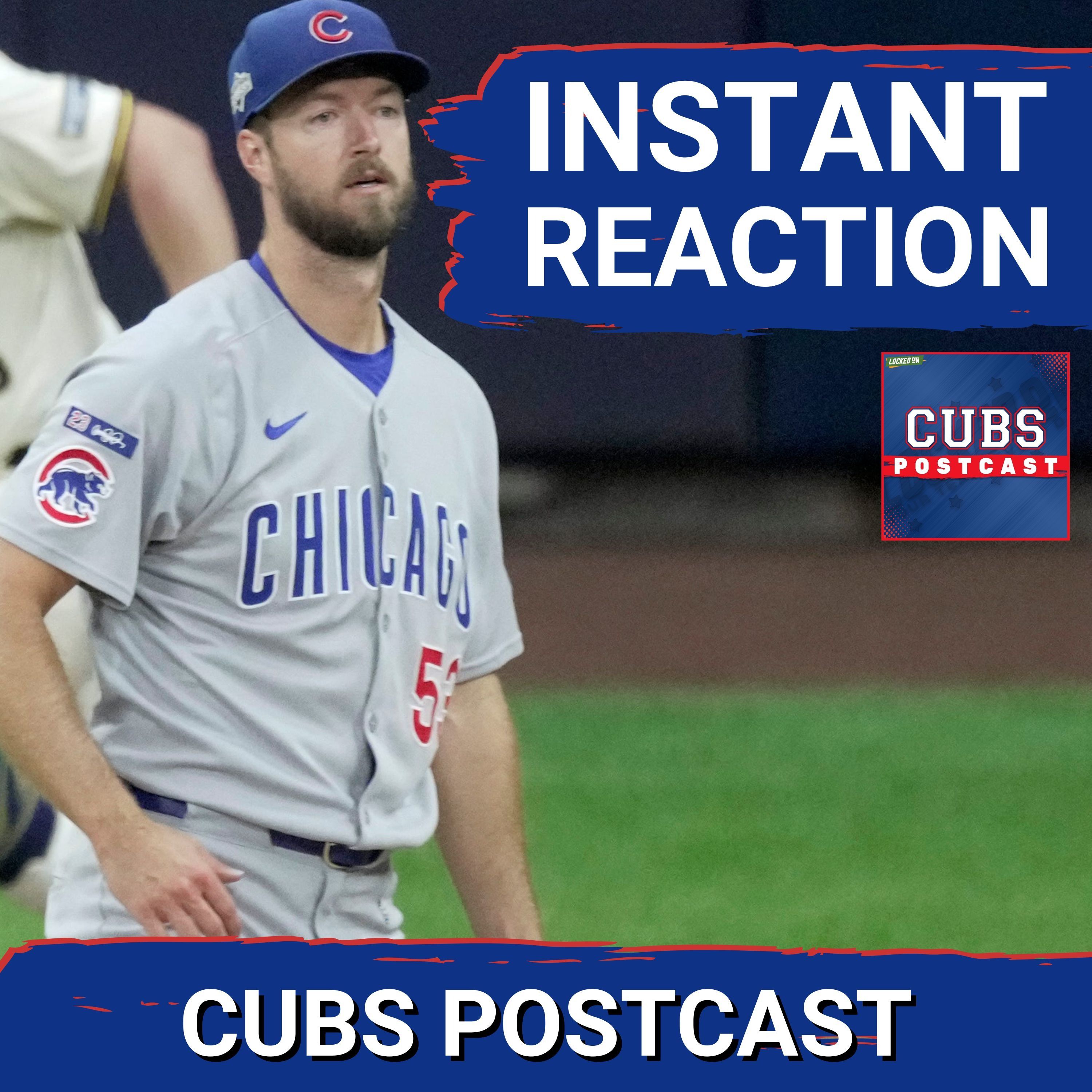 POSTCAST: The Chicago Cubs season ENDS with a whimper, losing to the Brewers in the NLDS
