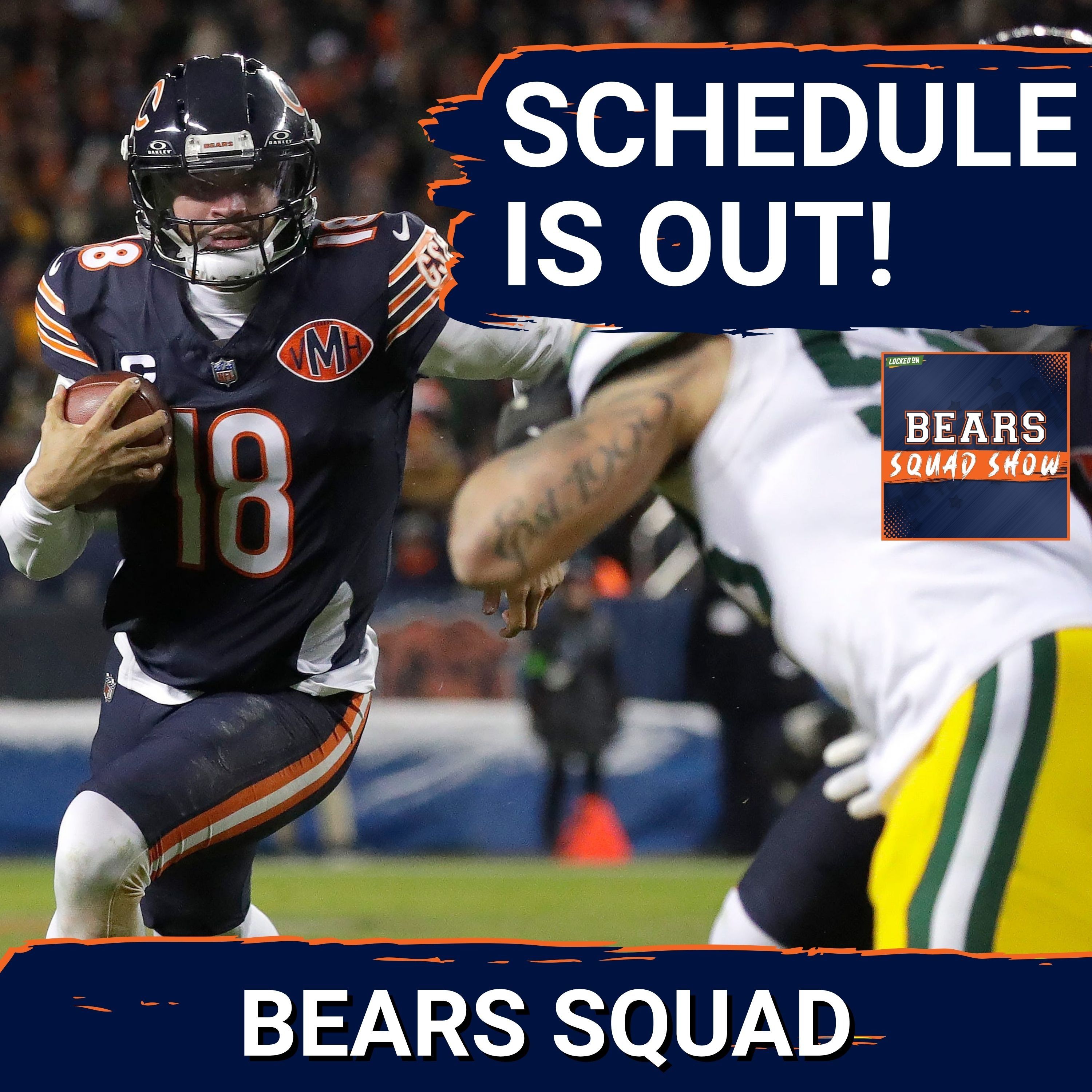 BEARS SQUAD SHOW: Breaking down the toughest & most important stretch of the Chicago Bears schedule!