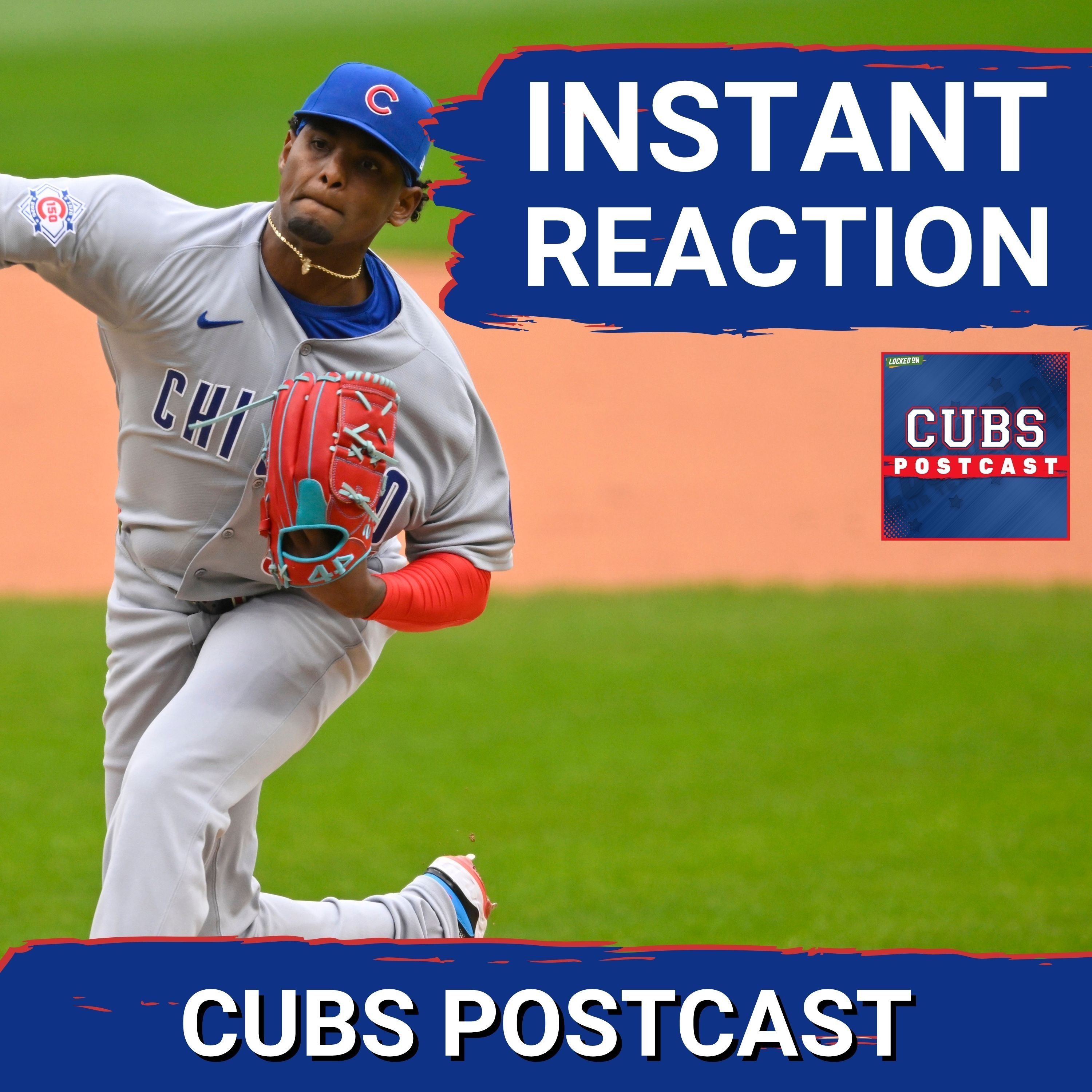 CUBS POSTCAST: With ELITE defense and good pitching, the Chicago Cubs SURVIVE and win 1-0