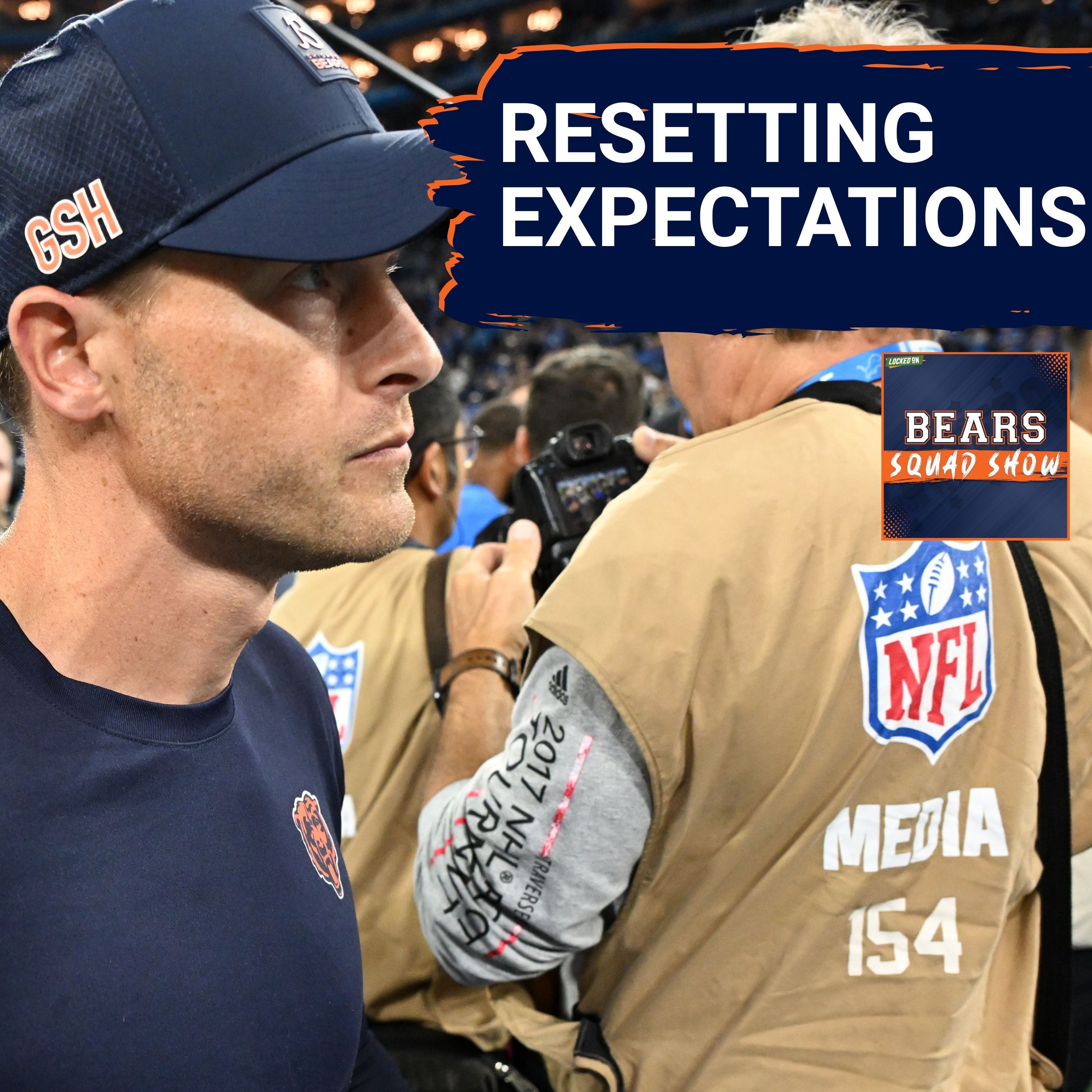 BEARS SQUAD SHOW: It's TIME to reset EXPECTATIONS for Caleb Williams and the Chicago