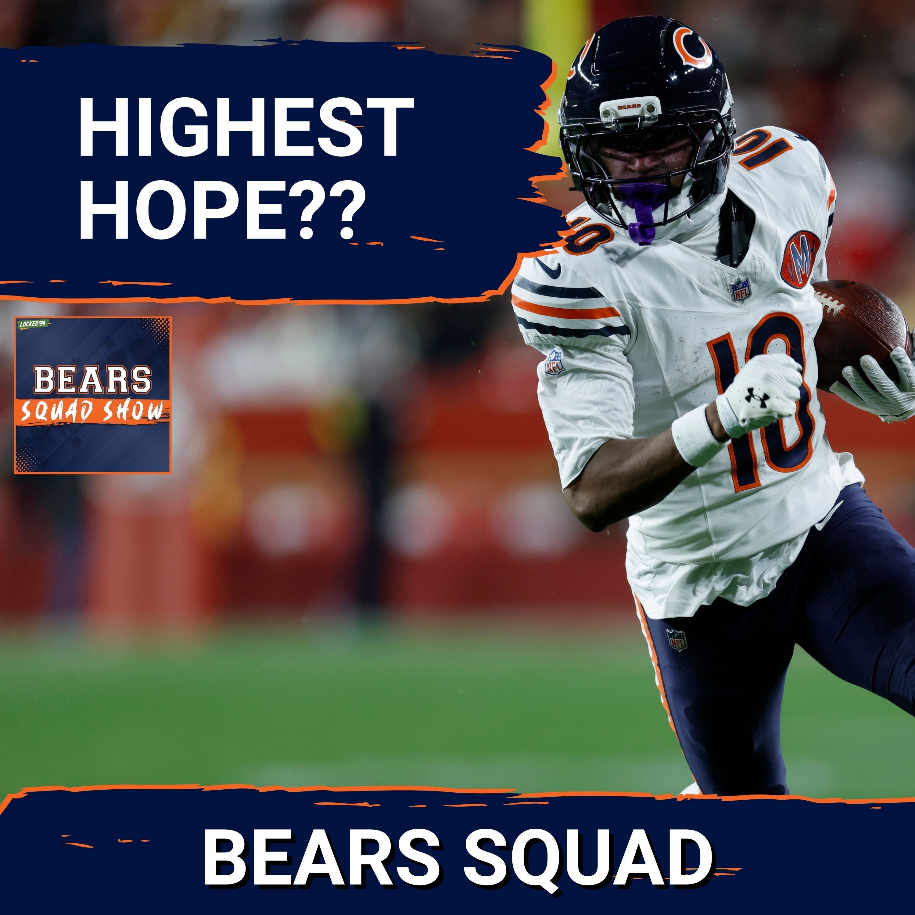BEARS SQUAD SHOW: Bigger EXPECTATIONS for Rome Odunze, Luther Burden or Loveland this year??