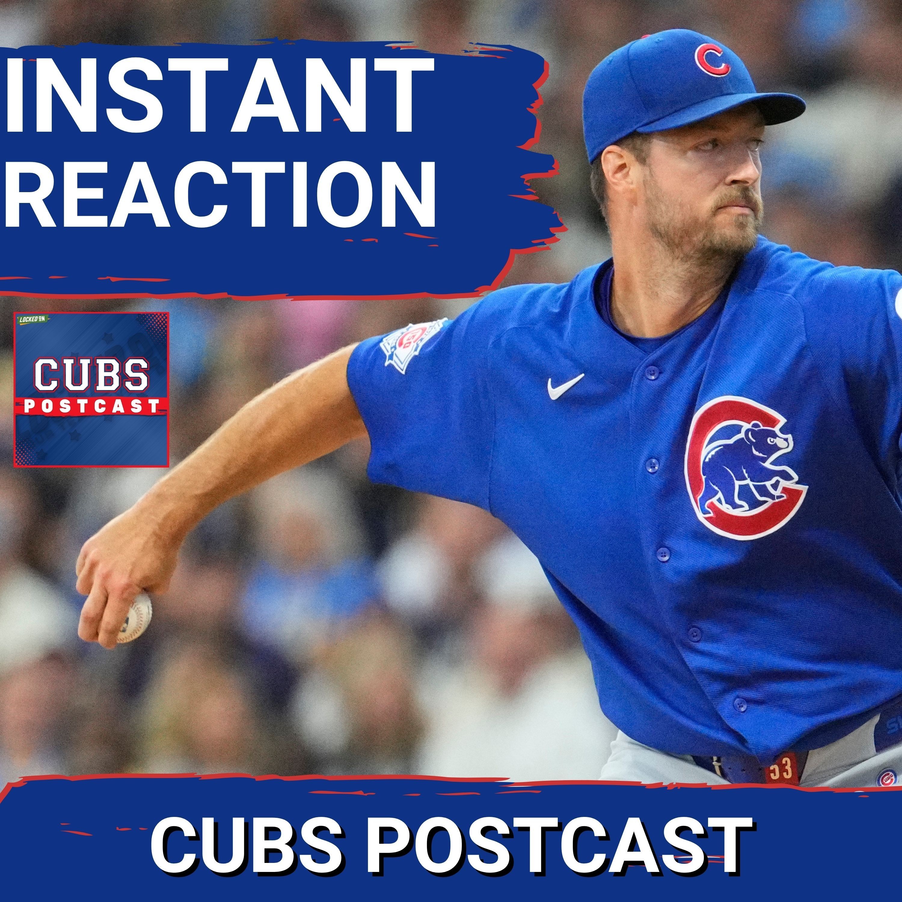 CUBS POSTCAST: The Chicago Cubs CAN'T HANG with Jacob Misiorowski and Brewers, lose 6-2