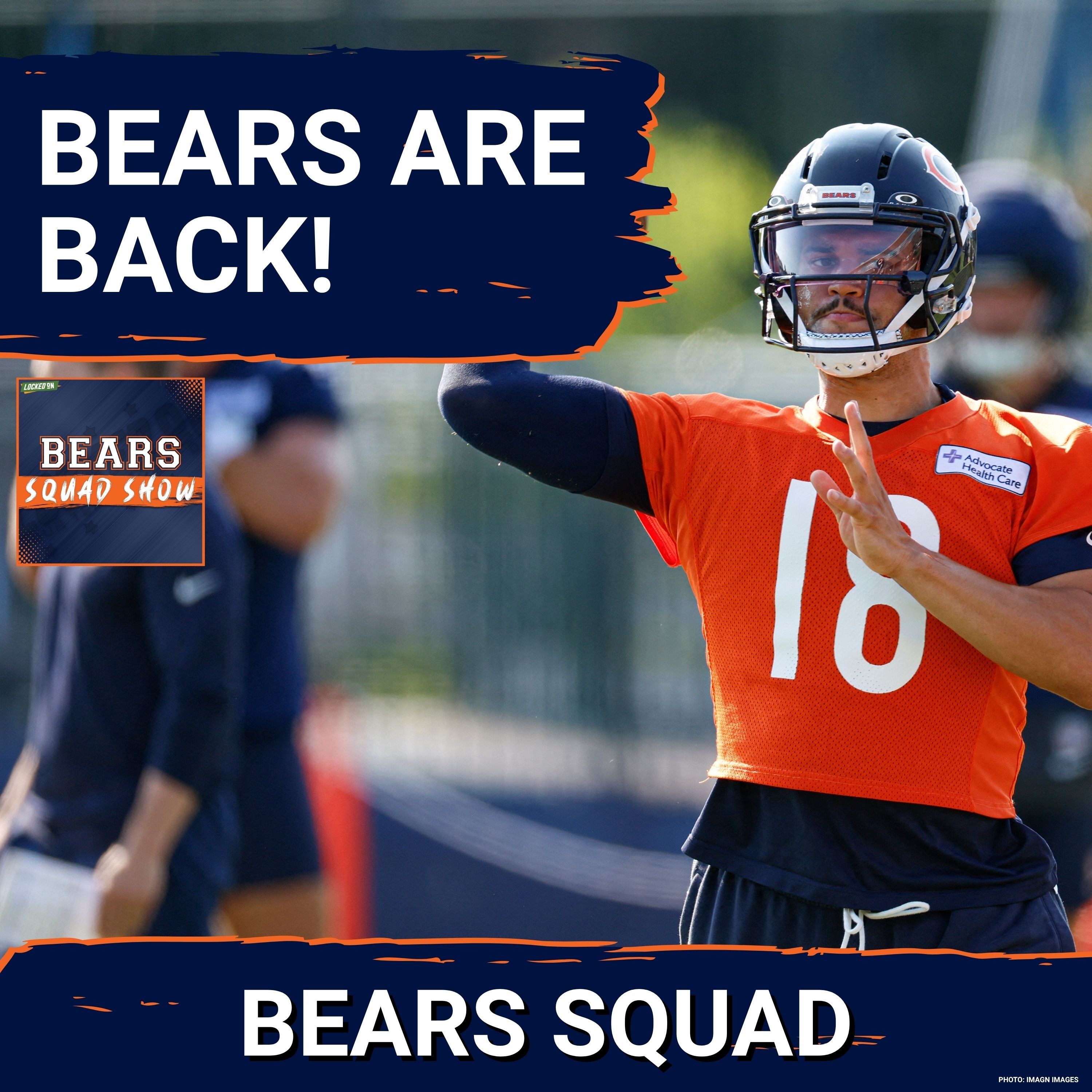 BEARS SQUAD SHOW: The Chicago Bears ARE BACK, training camp underway! What's up with Kyler Gordon??