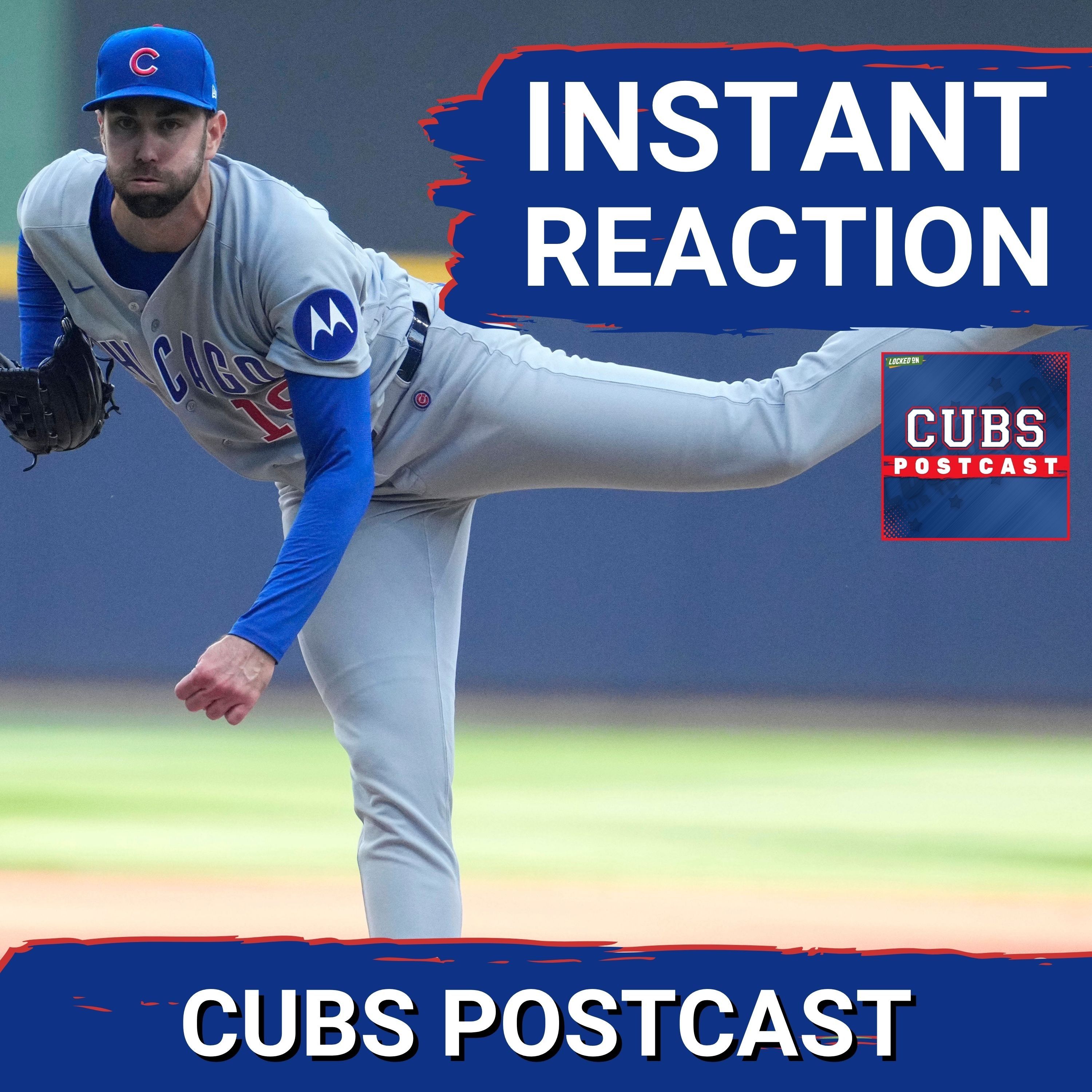 CUBS POSTCAST: Seiya Suzuki & Ian Happ BOTH homer in Chicago Cubs 8-2 victory & David Peterson debut